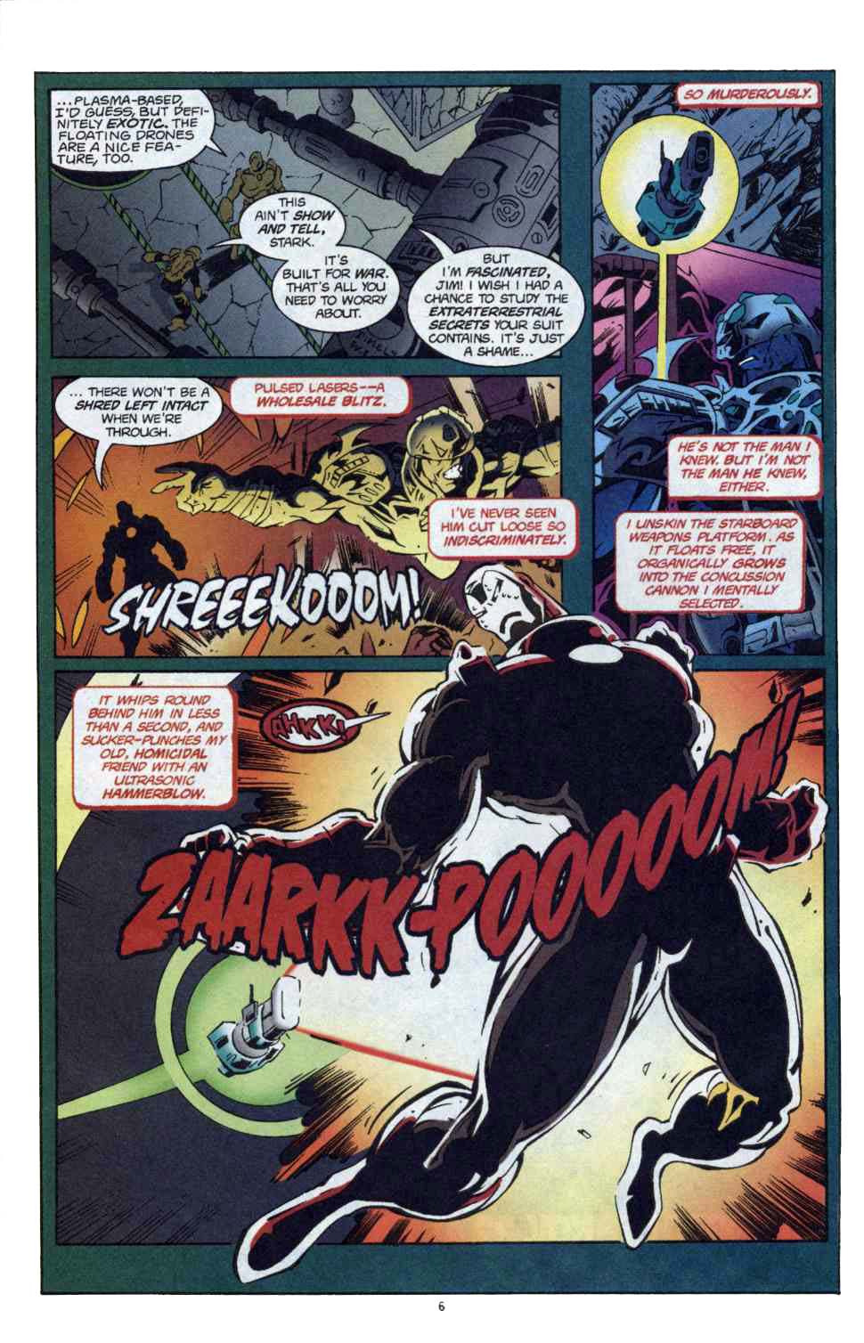 Read online War Machine (1994) comic -  Issue #22 - 5