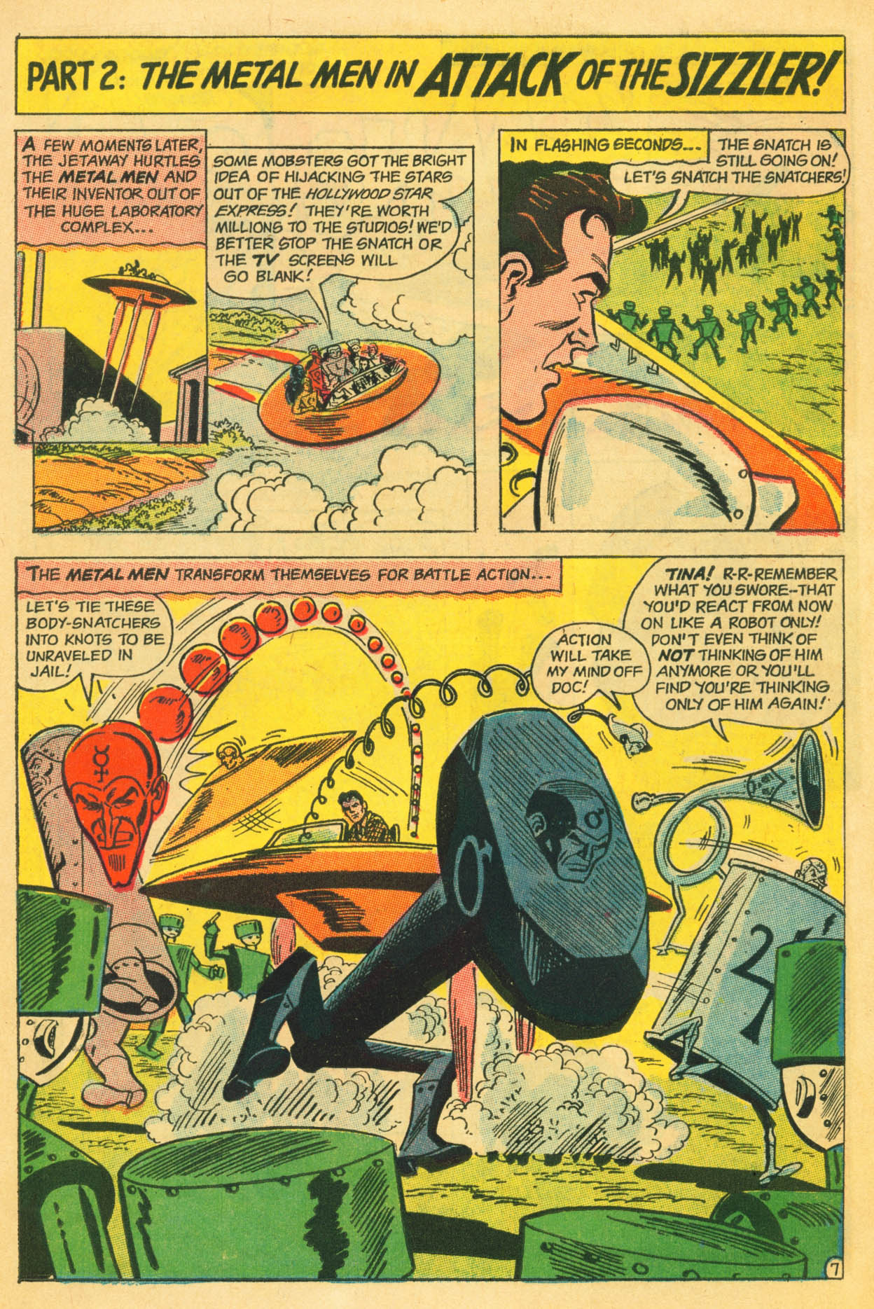 Read online Metal Men (1963) comic -  Issue #22 - 11
