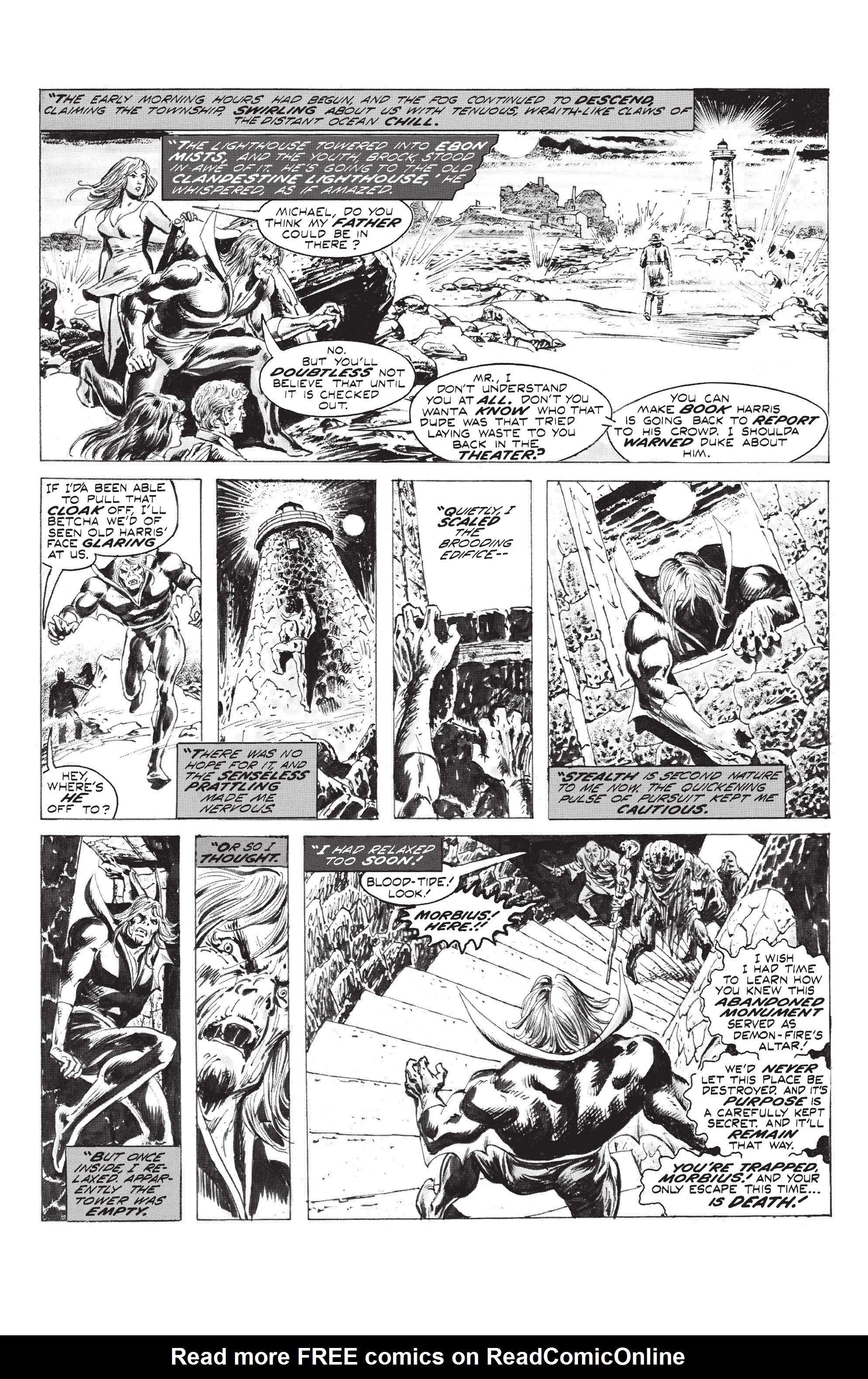 Read online Morbius Epic Collection comic -  Issue # The Living Vampire (Part 3) - 87