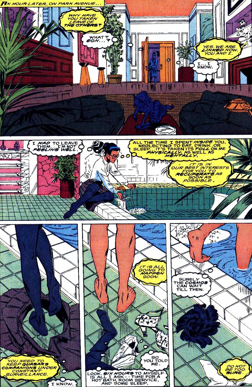 Read online Quasar comic -  Issue #19 - 13