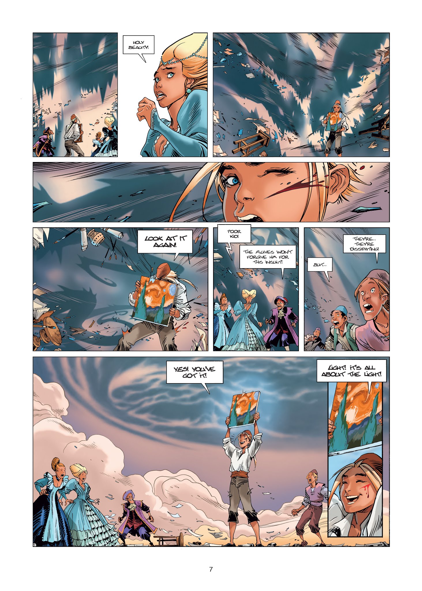 Read online Sangre Vol. 1: Sangre the Survivor comic -  Issue #2 - 7
