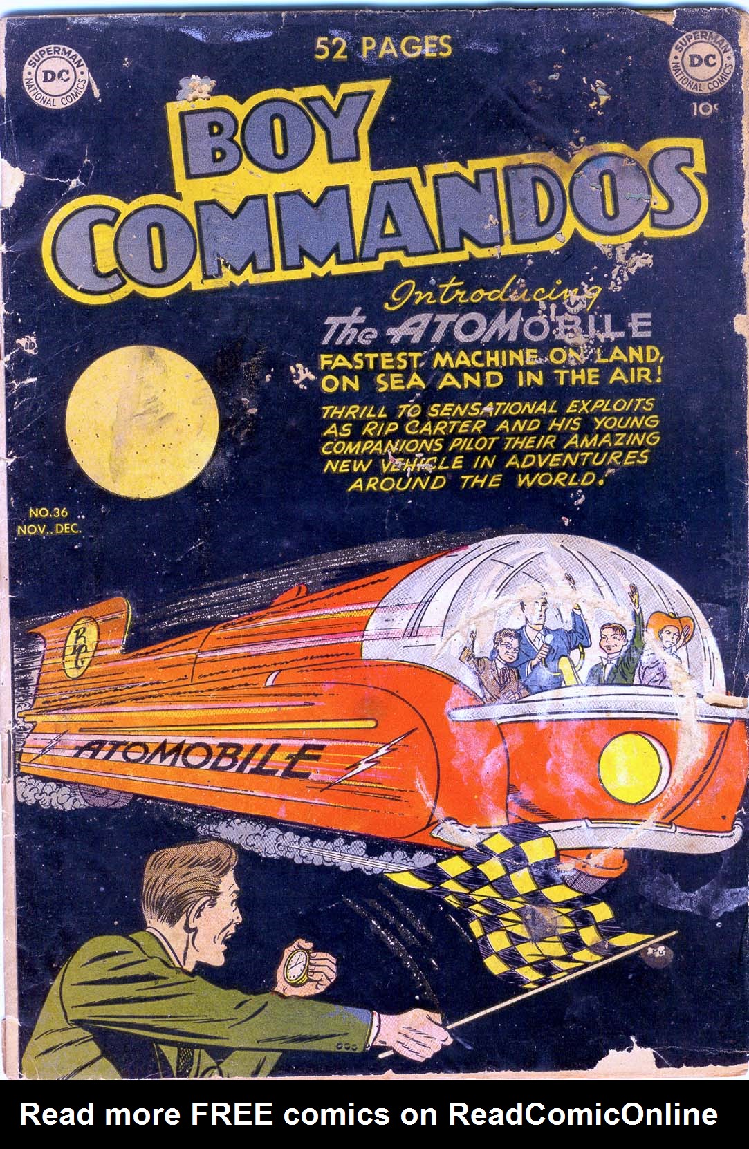 Read online Boy Commandos comic -  Issue #36 - 1