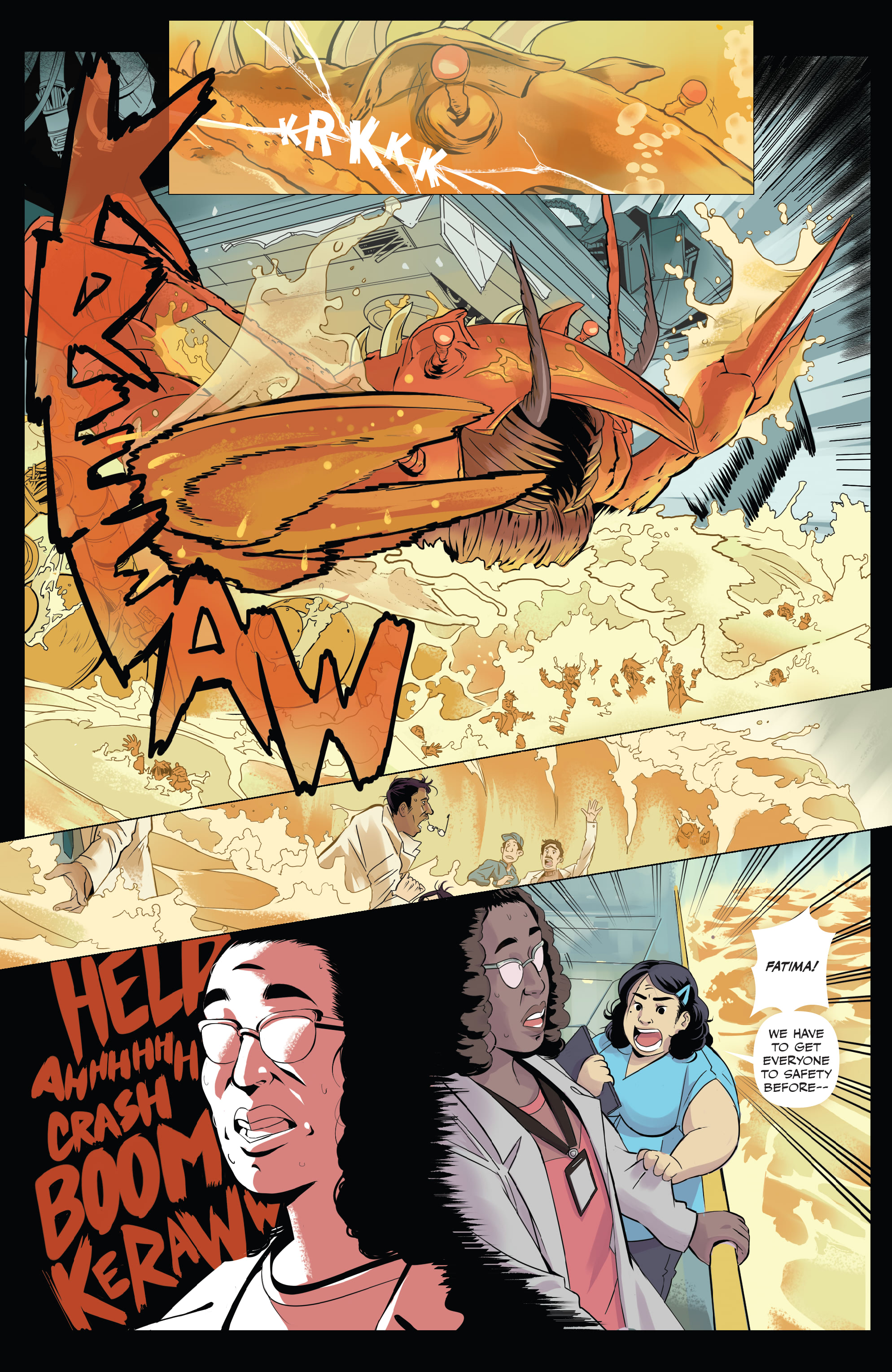 Read online Godzilla Rivals: Rodan vs. Ebirah comic -  Issue # Full - 12