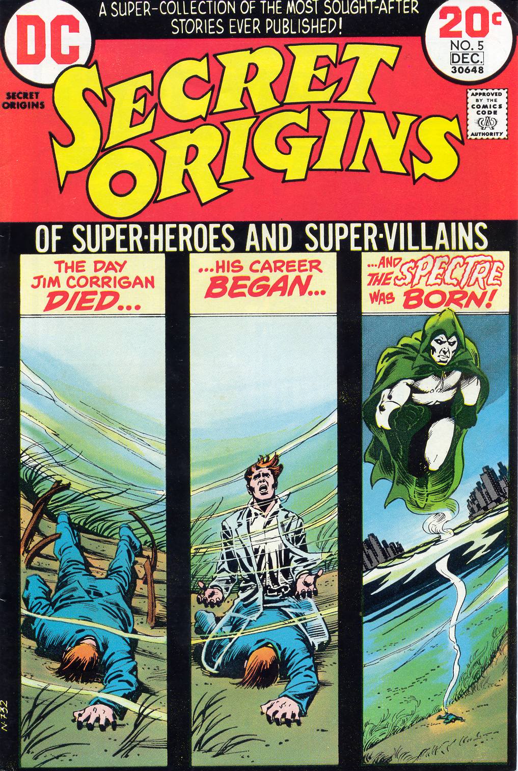 Read online Secret Origins (1973) comic -  Issue #5 - 1