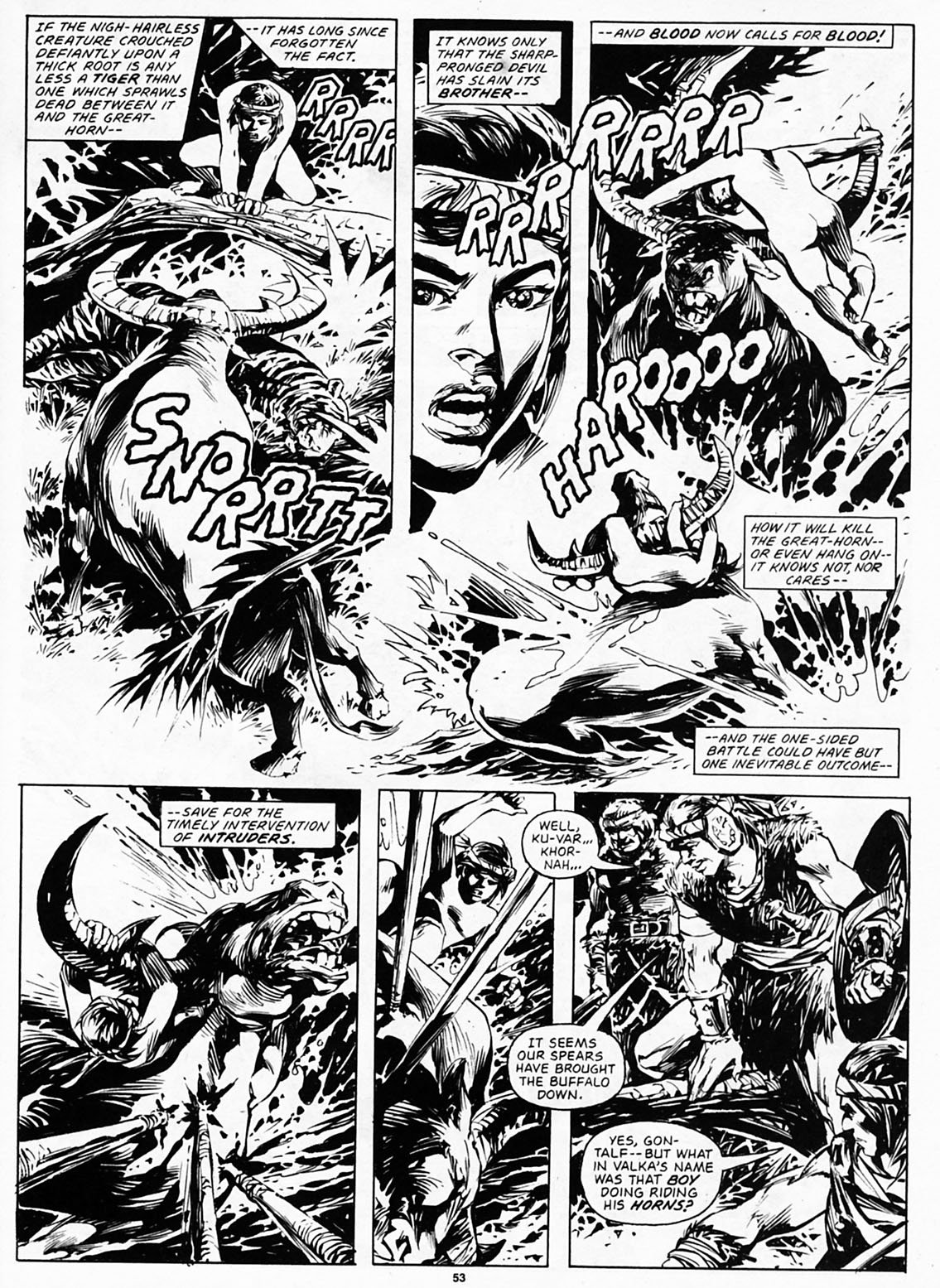 Read online The Savage Sword Of Conan comic -  Issue #191 - 55