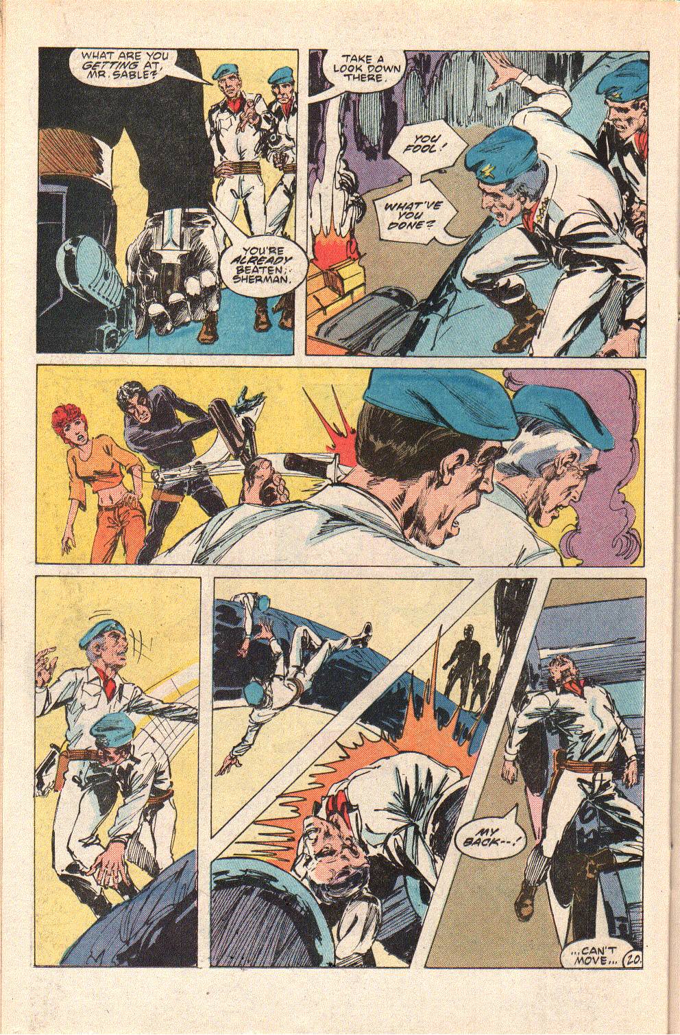 Read online Jon Sable, Freelance comic -  Issue #9 - 22