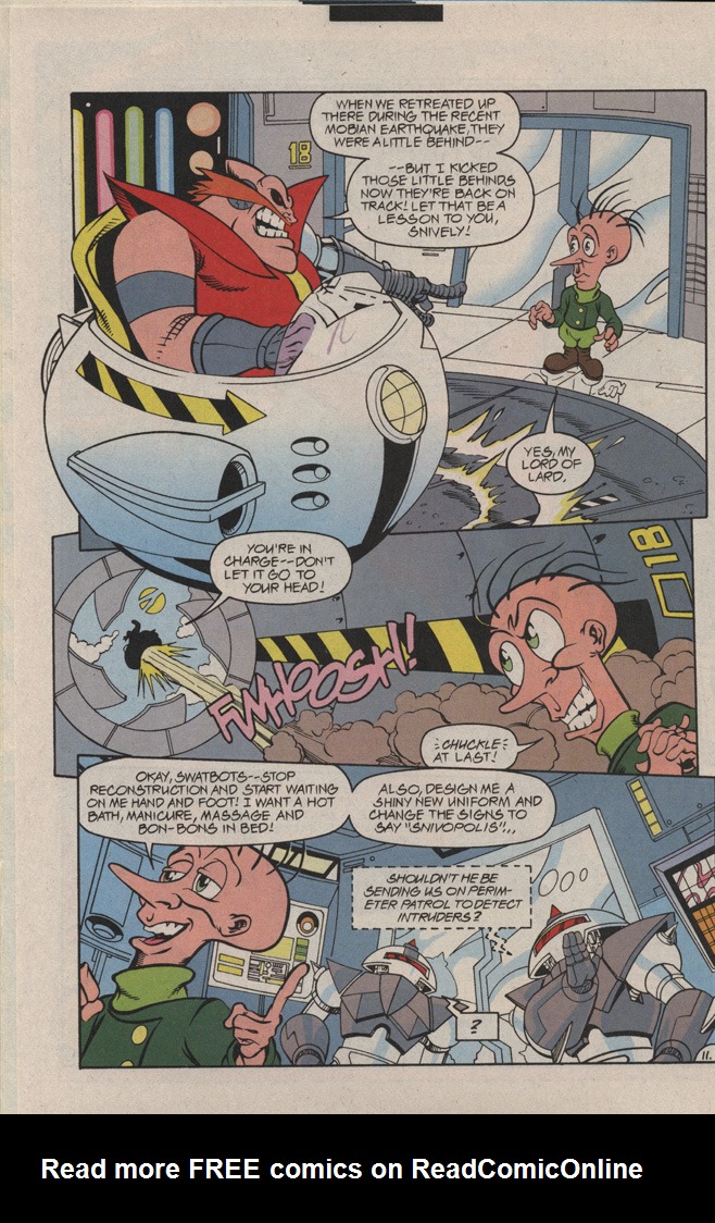 Read online Sonic Quest - The Death Egg Saga comic -  Issue #1 - 18