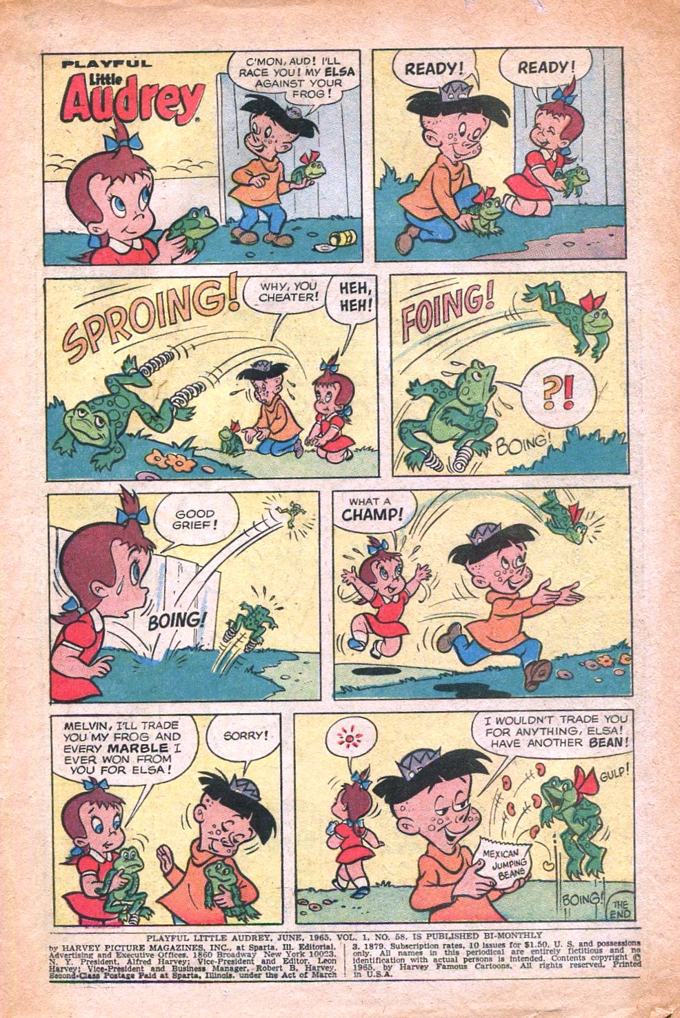 Read online Playful Little Audrey comic -  Issue #58 - 3