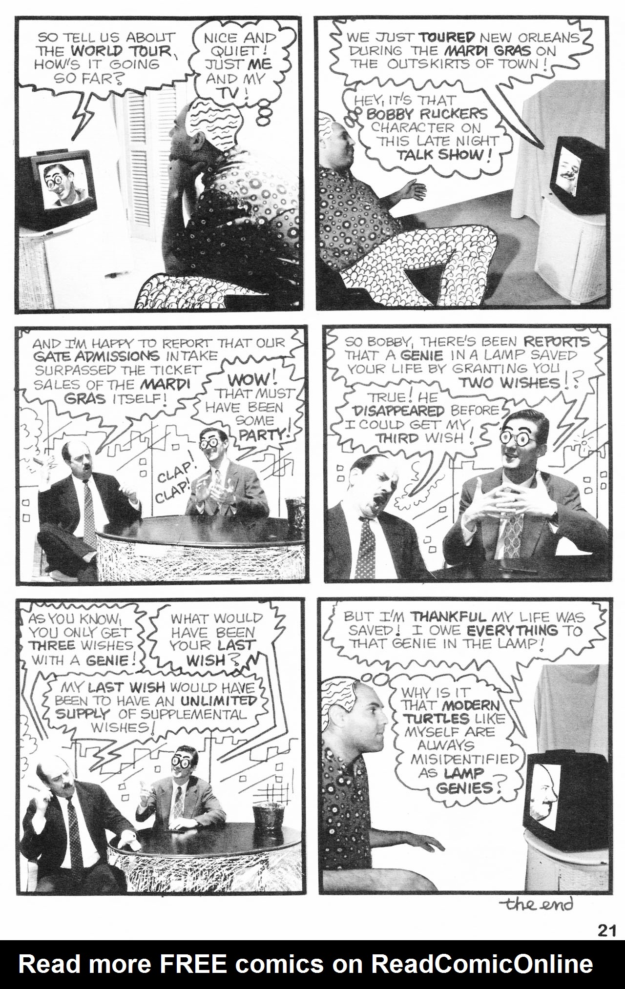 Read online Bobby Ruckers comic -  Issue #1 - 23