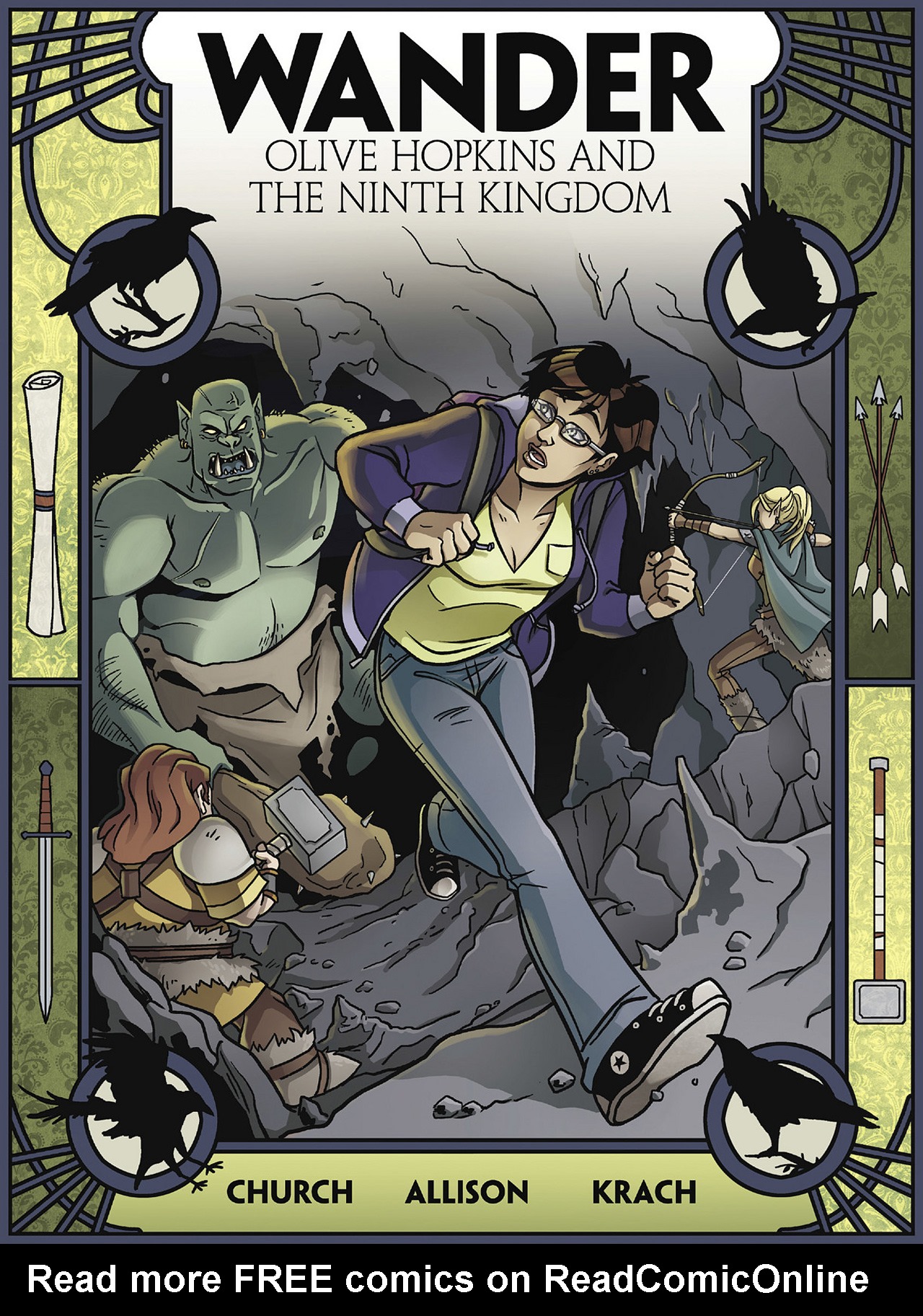 Read online Wander: Olive Hopkins and the Ninth Kingdom comic -  Issue #1 - 1