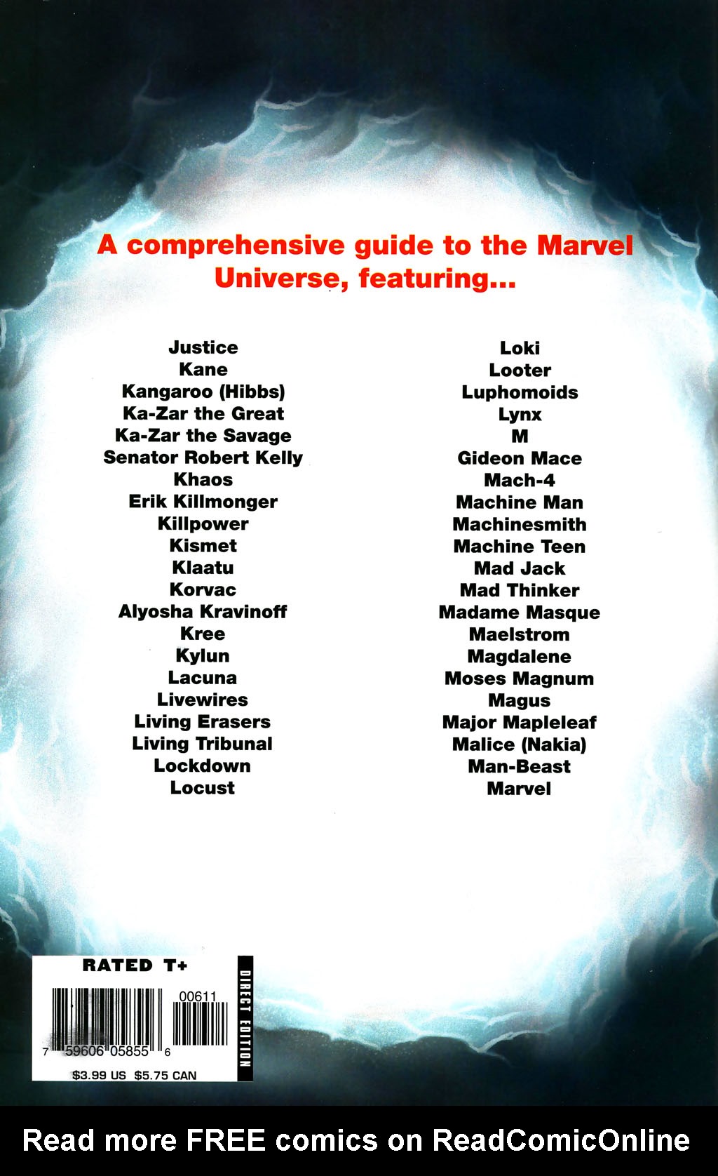 Read online All-New Official Handbook of the Marvel Universe A to Z comic -  Issue #6 - 67