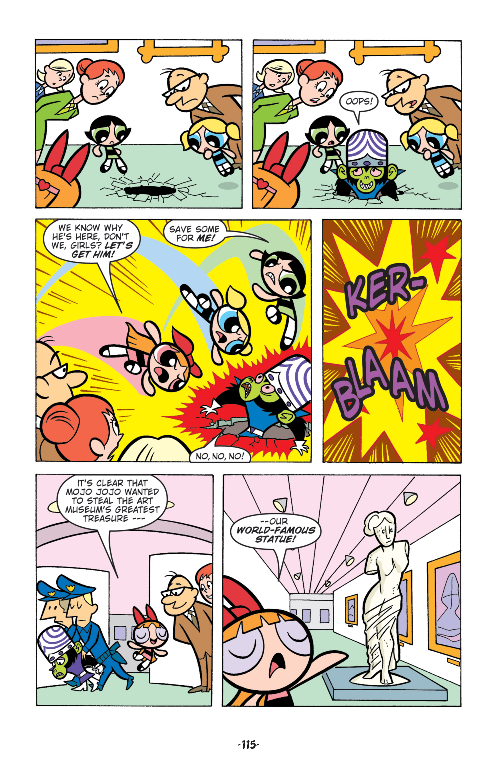 Read online Powerpuff Girls Classics comic -  Issue # TPB 3 - 116