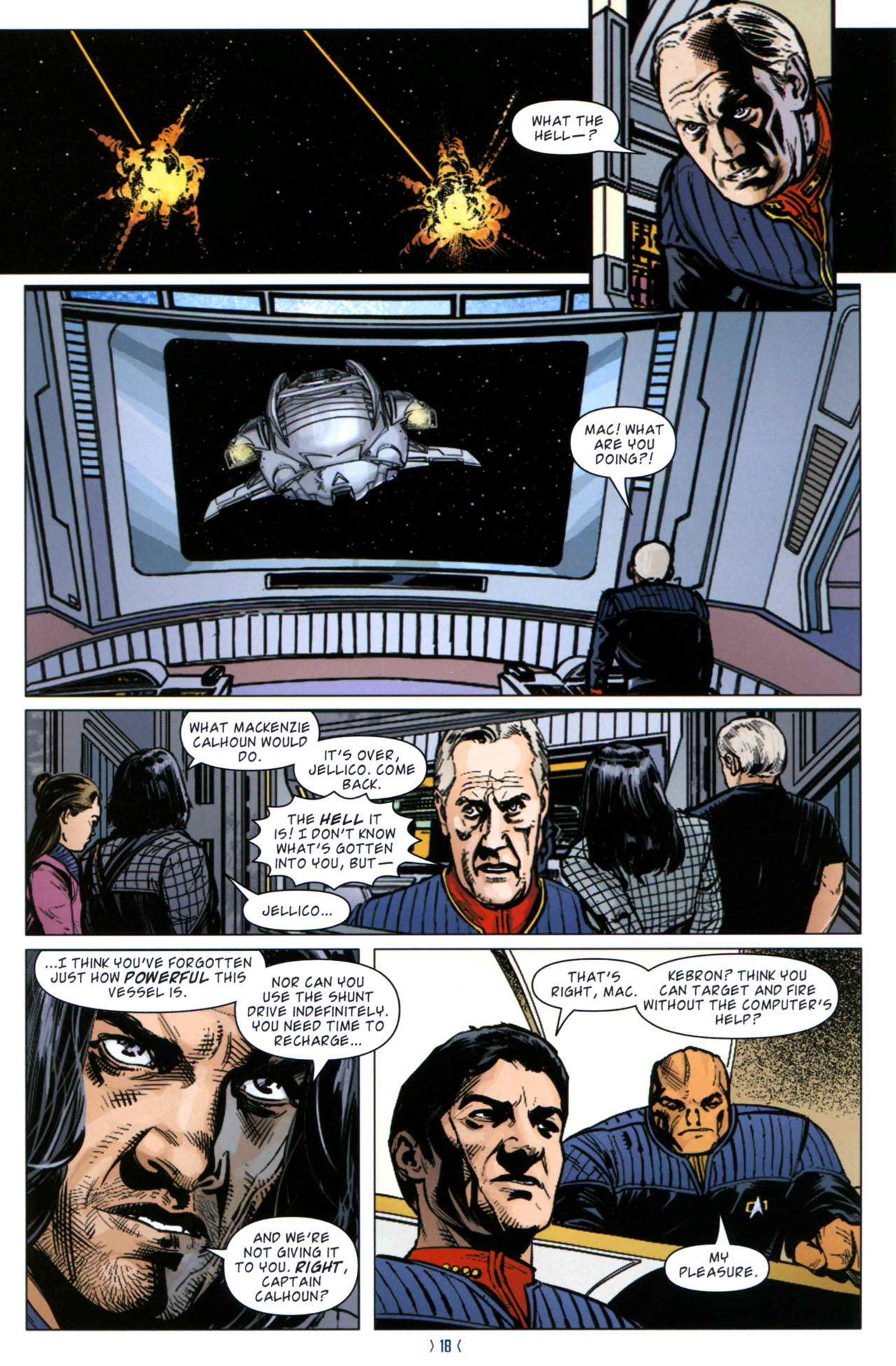 Read online Star Trek: New Frontier comic -  Issue #5 - 19