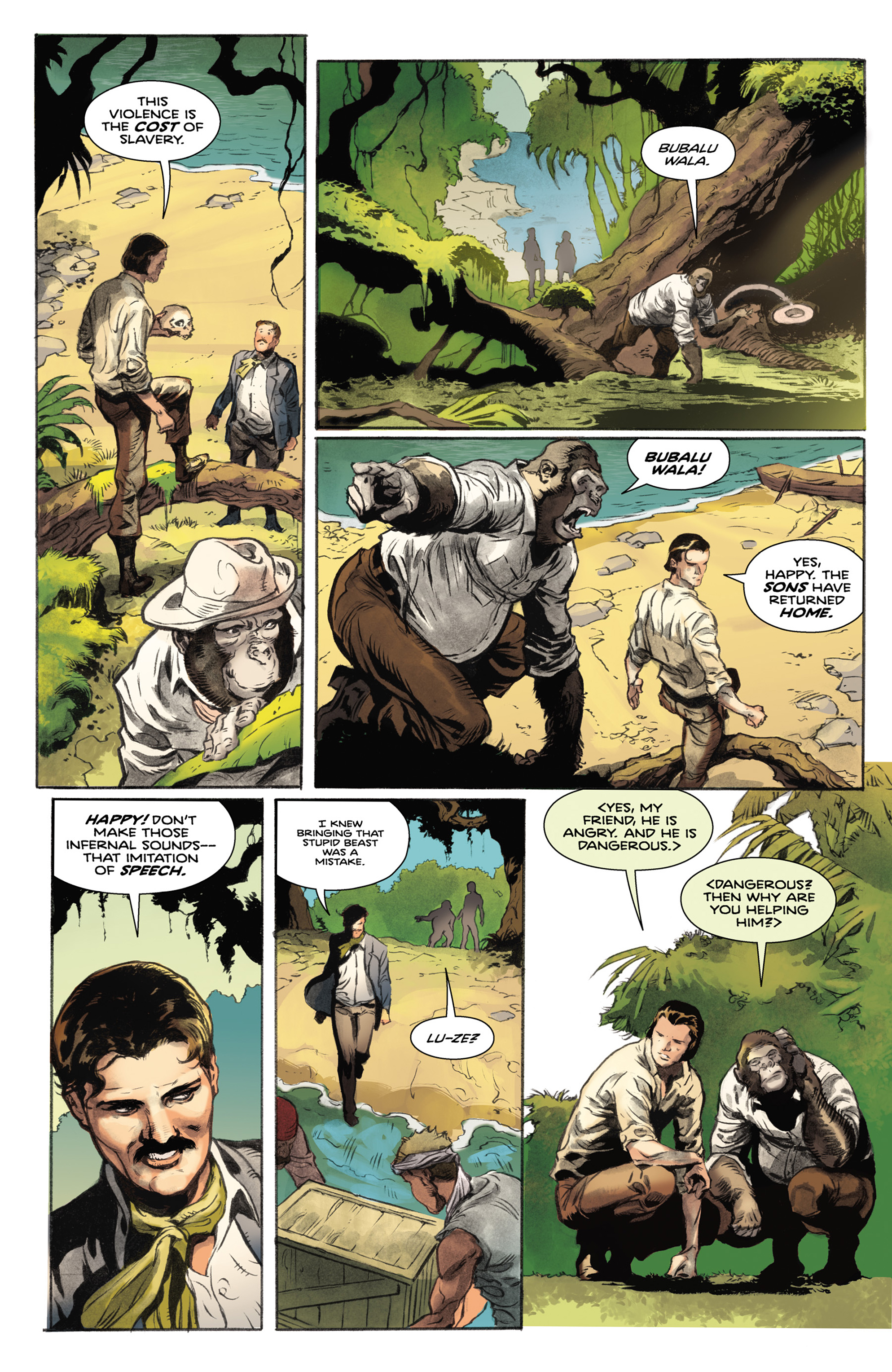 Read online Tarzan On the Planet of the Apes comic -  Issue #2 - 12