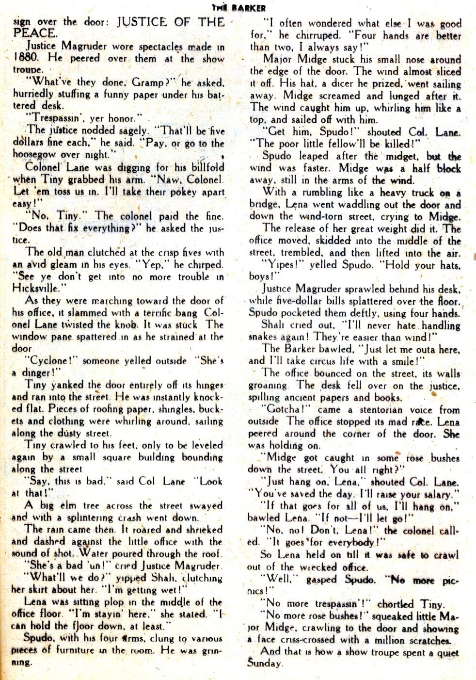 Read online Barker comic -  Issue #6 - 35