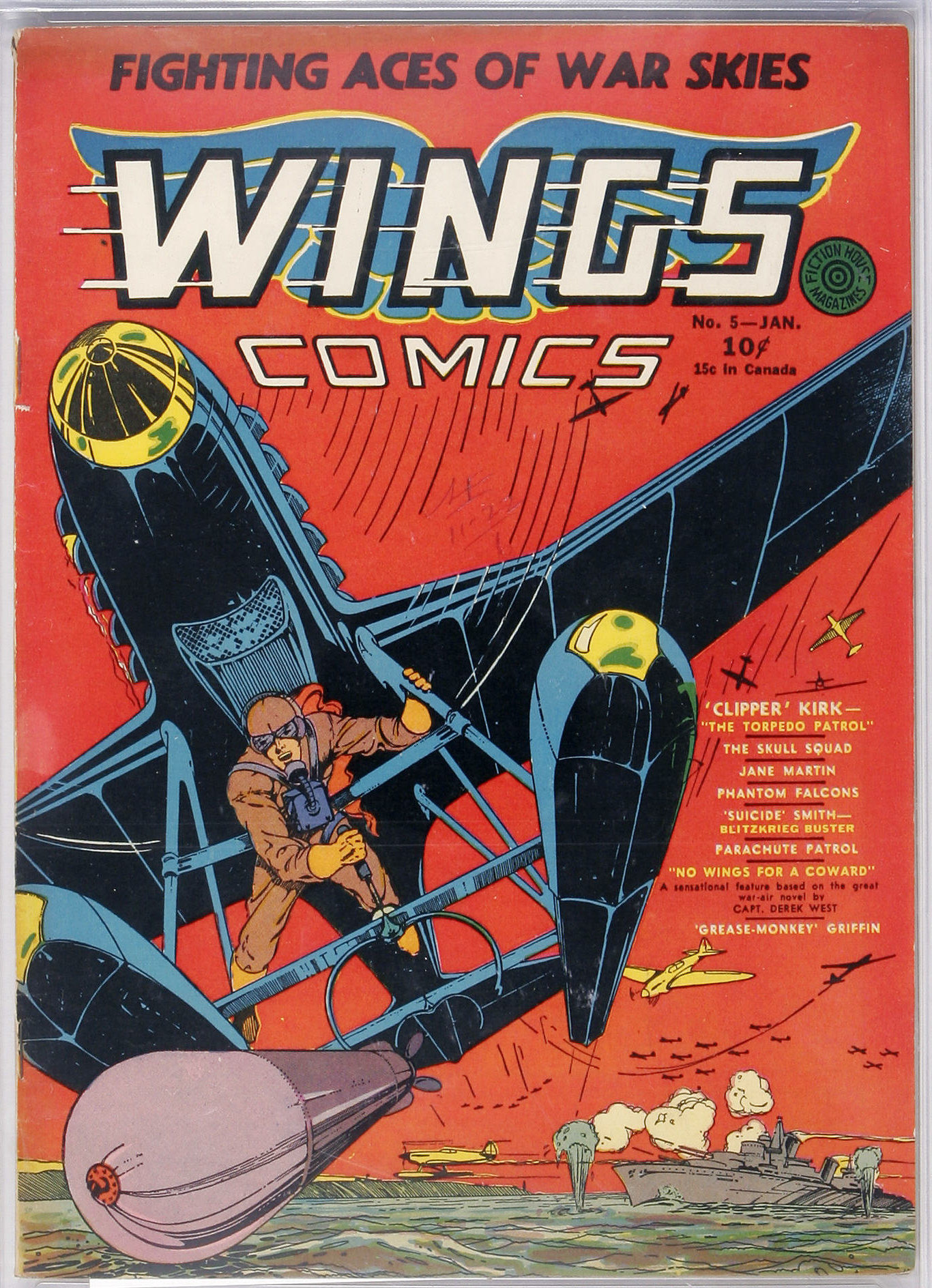 Read online Wings Comics comic -  Issue #5 - 1