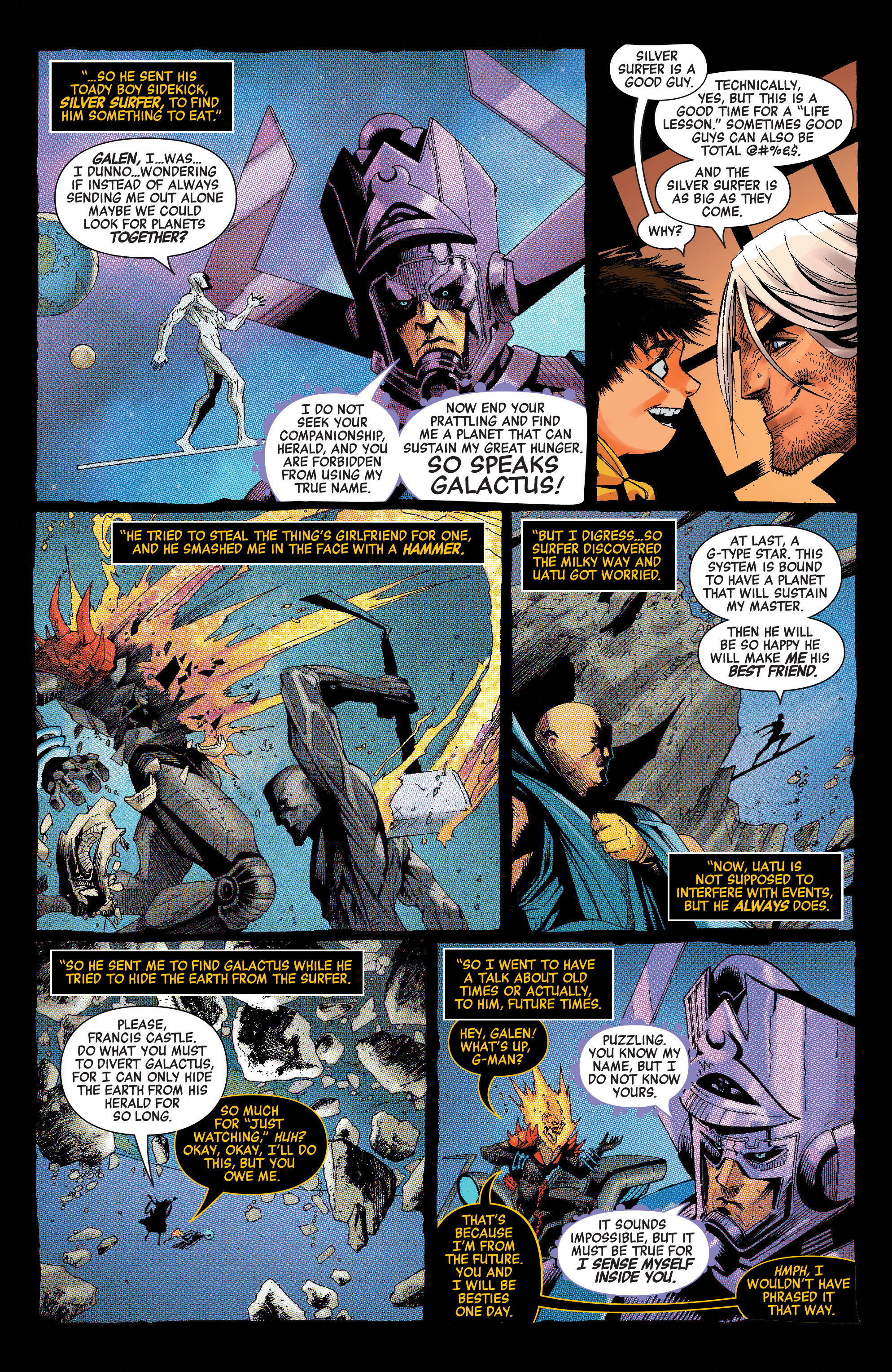 Read online Cosmic Ghost Rider Destroys Marvel History comic -  Issue # _TPB - 11