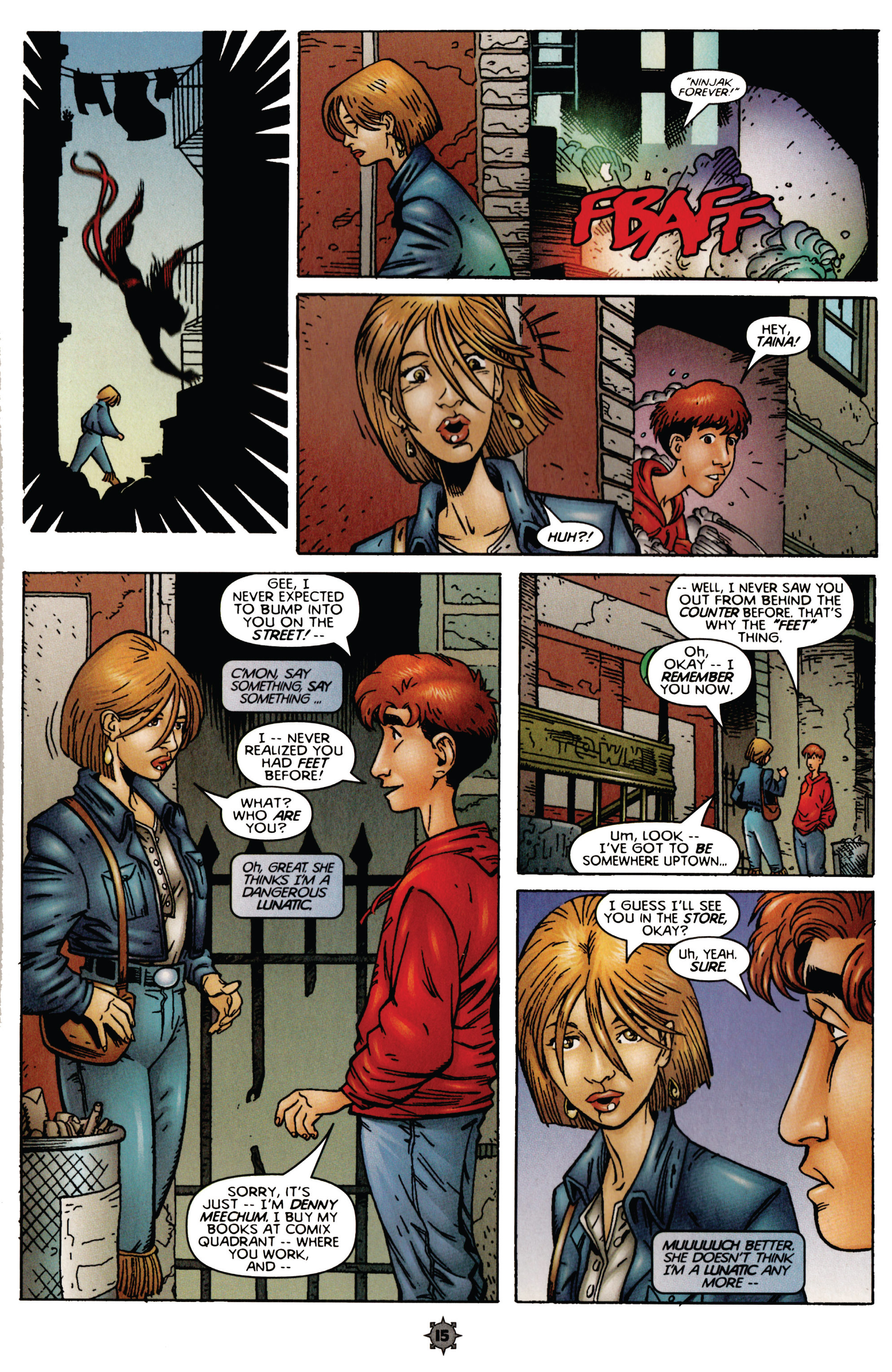 Read online Ninjak (1997) comic -  Issue #2 - 13