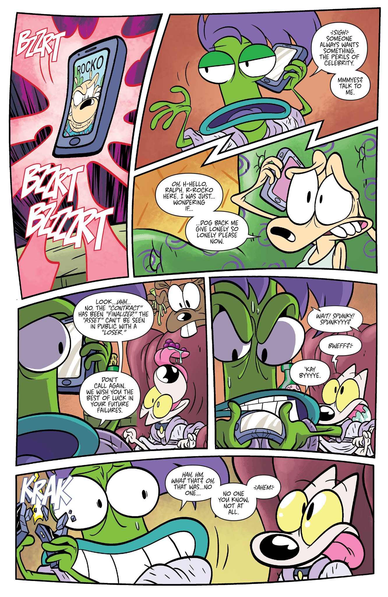 Read online Rocko's Modern Life (2017) comic -  Issue #6 - 7
