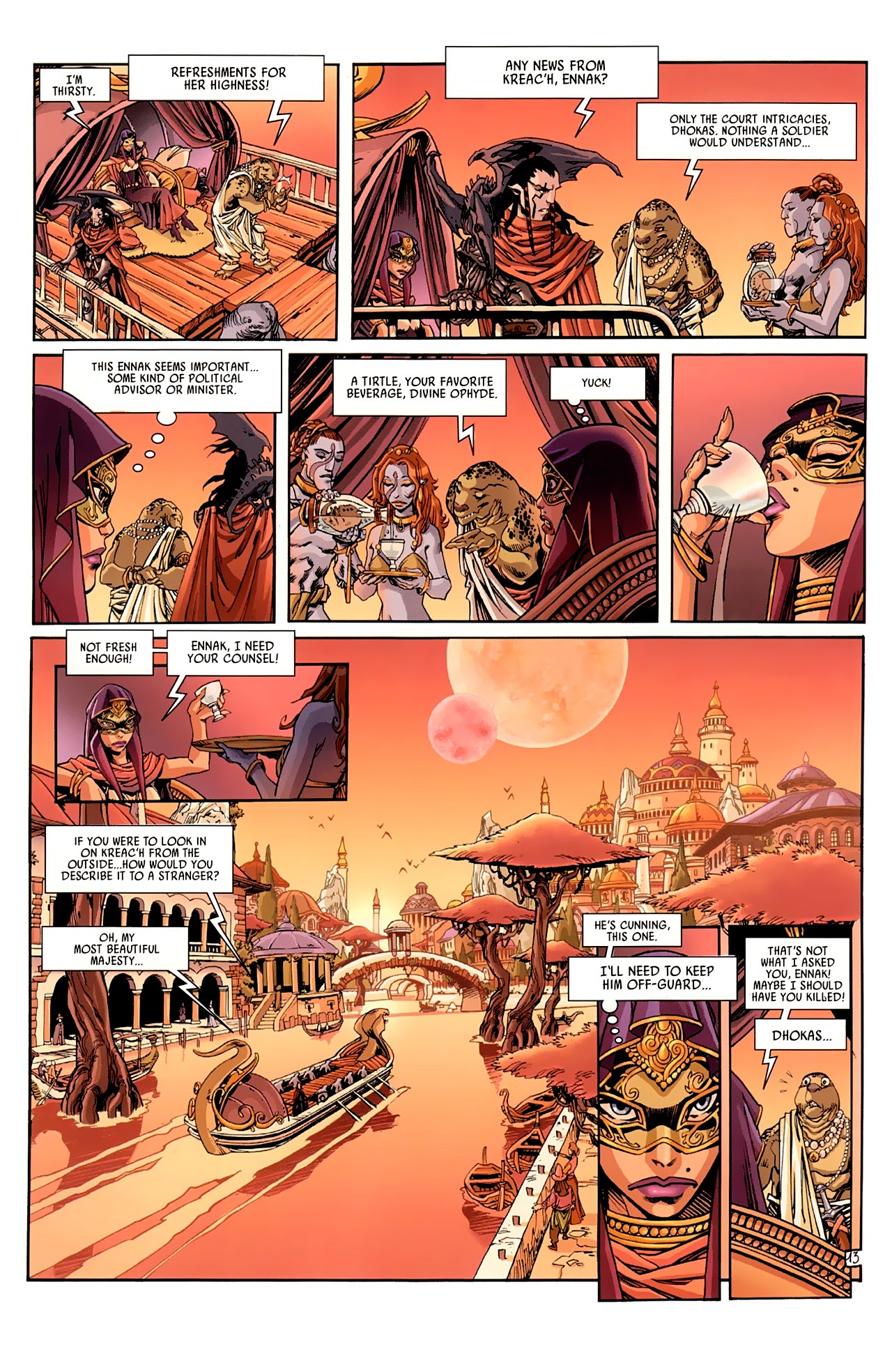 Read online Ythaq: The Forsaken World comic -  Issue #2 - 19
