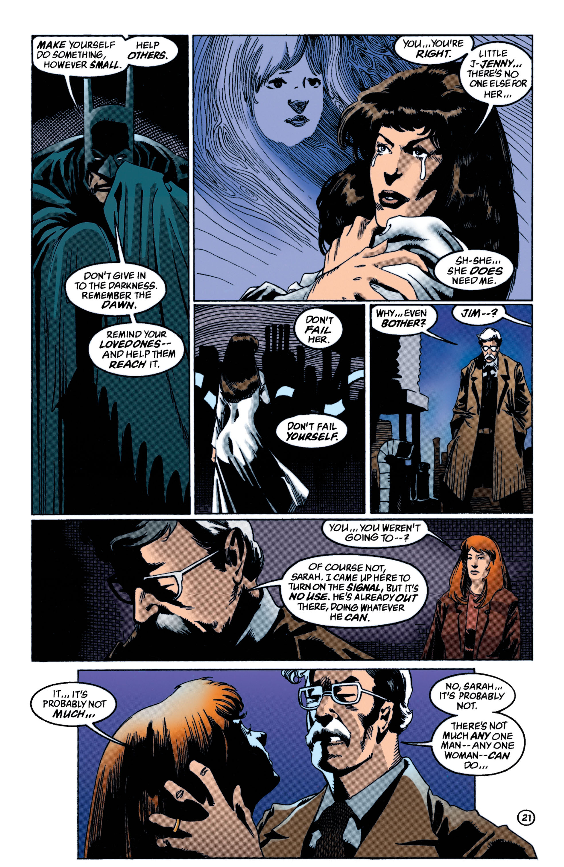 Read online Batman (1940) comic -  Issue #547 - 22