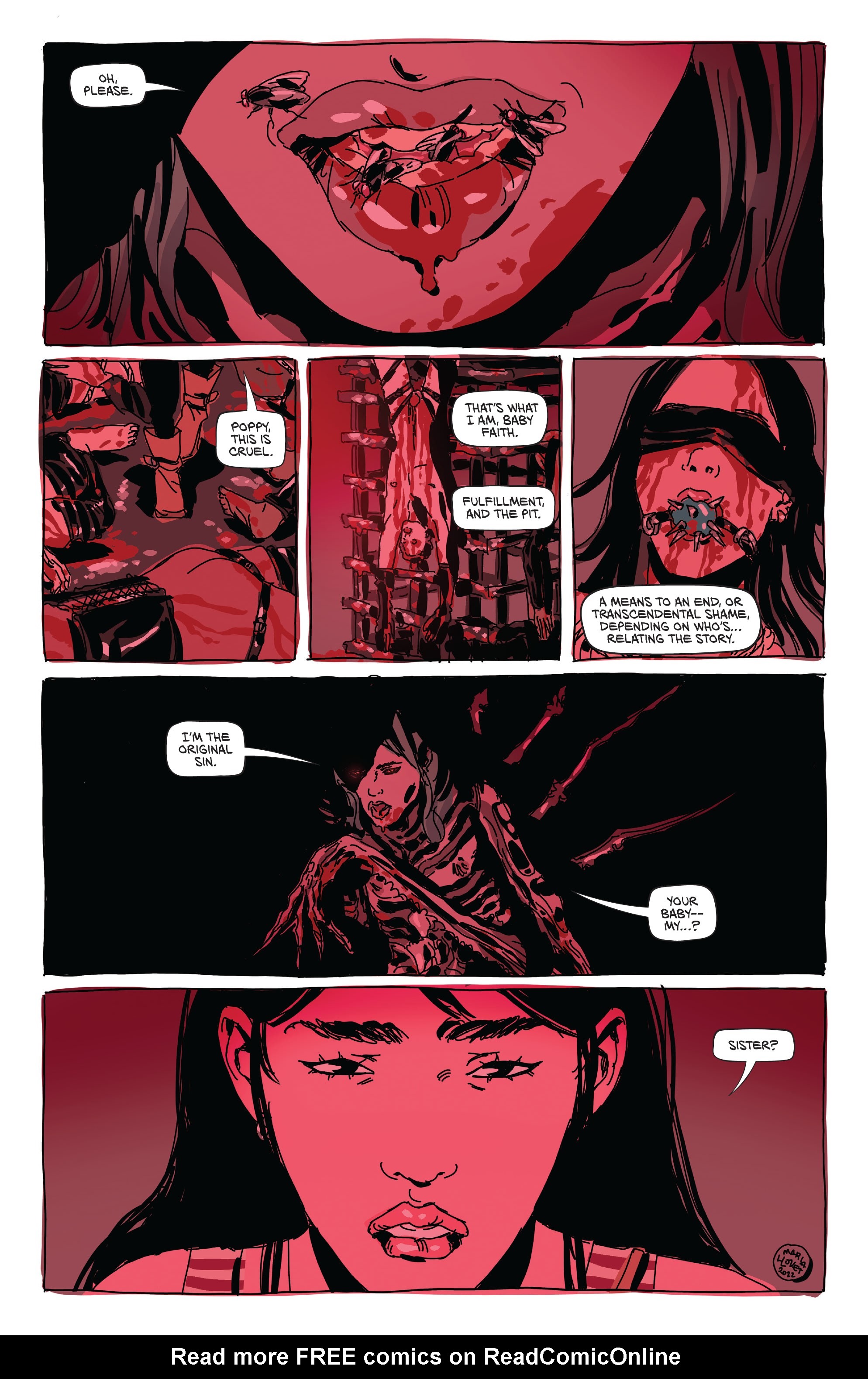 Read online Faithless III comic -  Issue #5 - 14