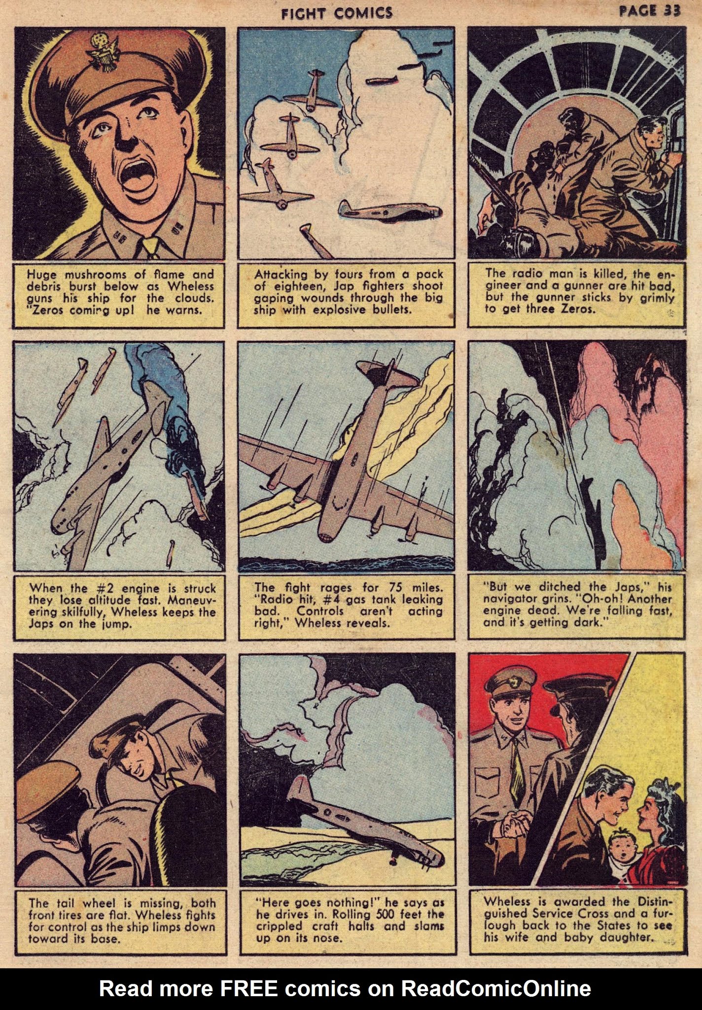 Read online Fight Comics comic -  Issue #24 - 35