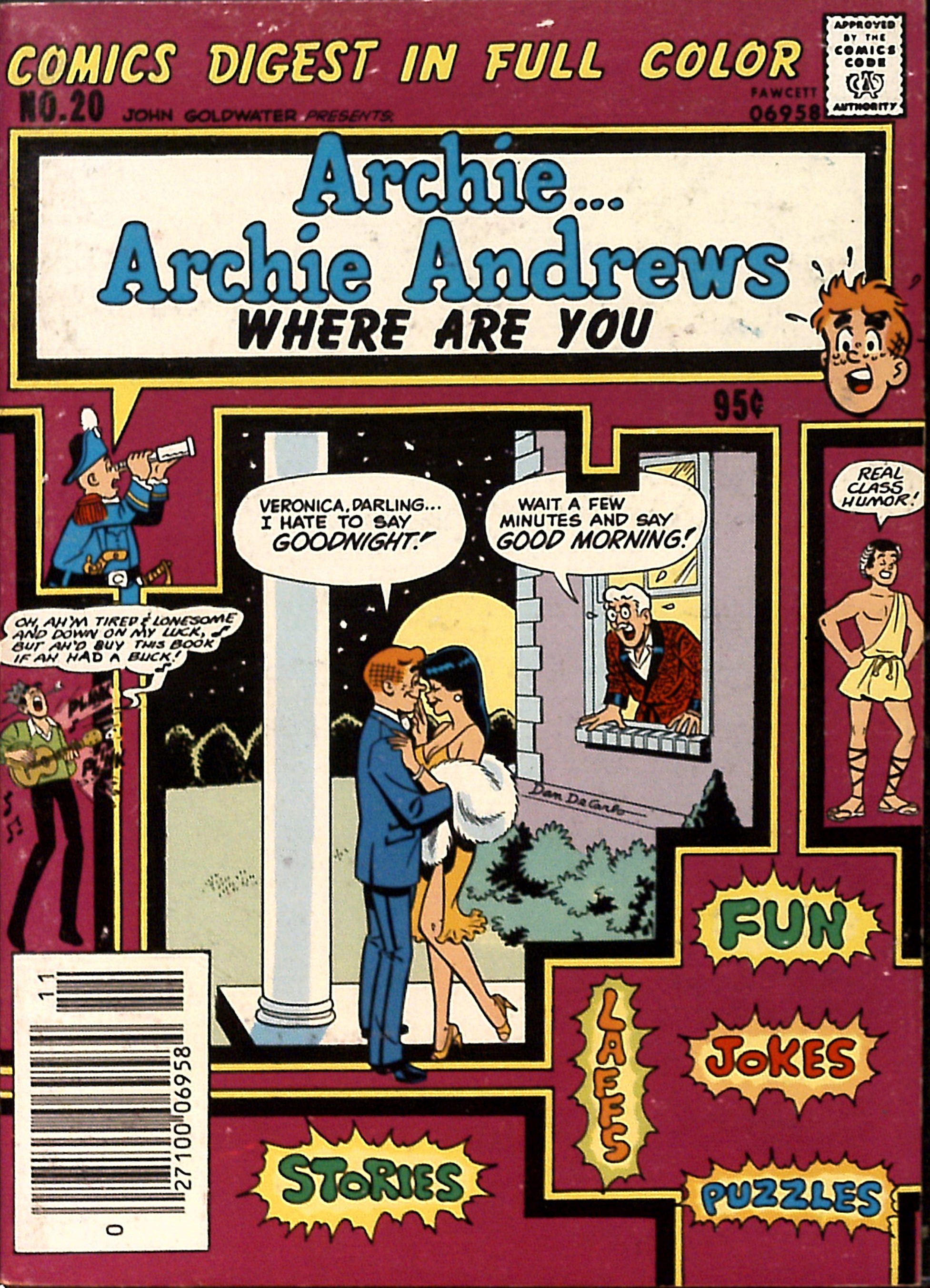 Read online Archie...Archie Andrews, Where Are You? Digest Magazine comic -  Issue #20 - 1