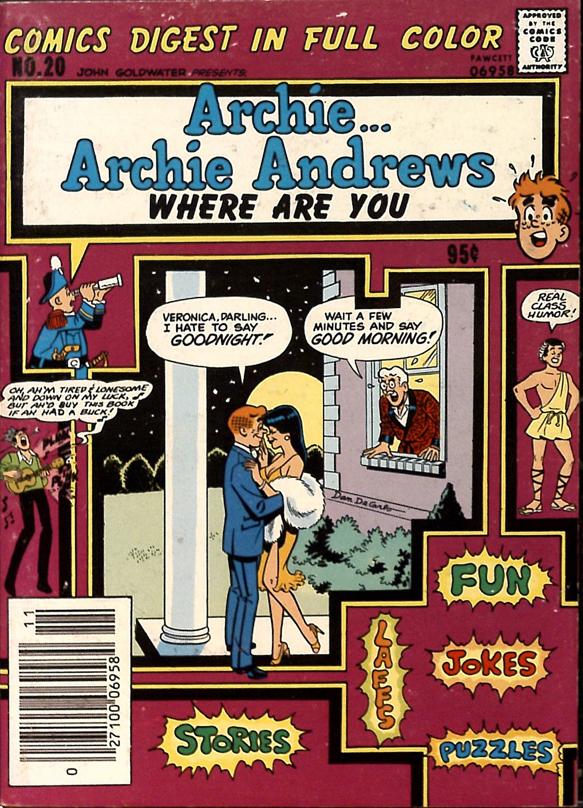 Archie...Archie Andrews, Where Are You? Digest Magazine issue 20 - Page 1