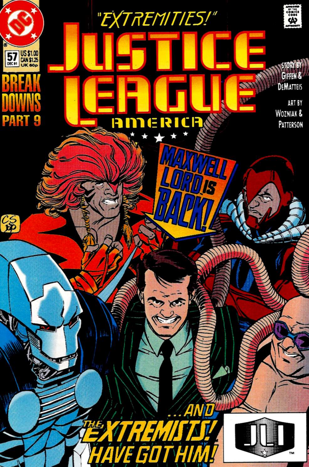 Read online Justice League America comic -  Issue #57 - 1