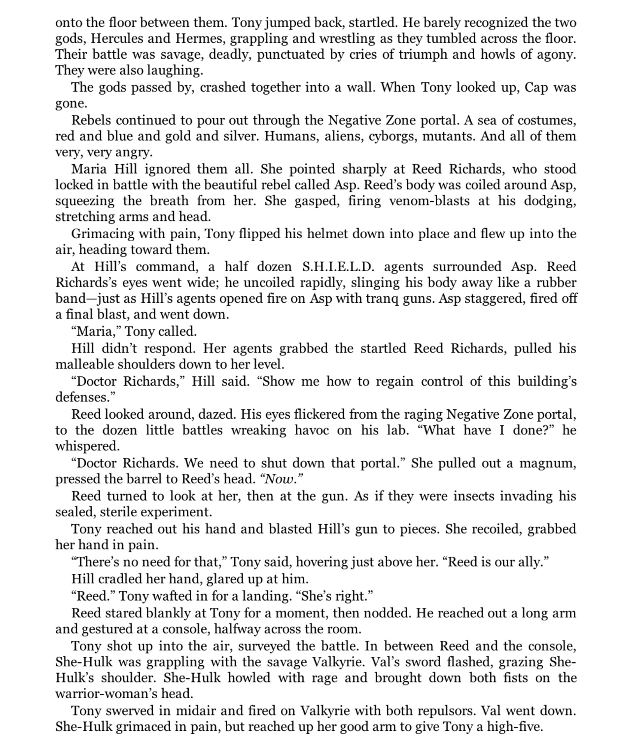 Read online Civil War Prose Novel comic -  Issue # TPB (Part 2) - 85