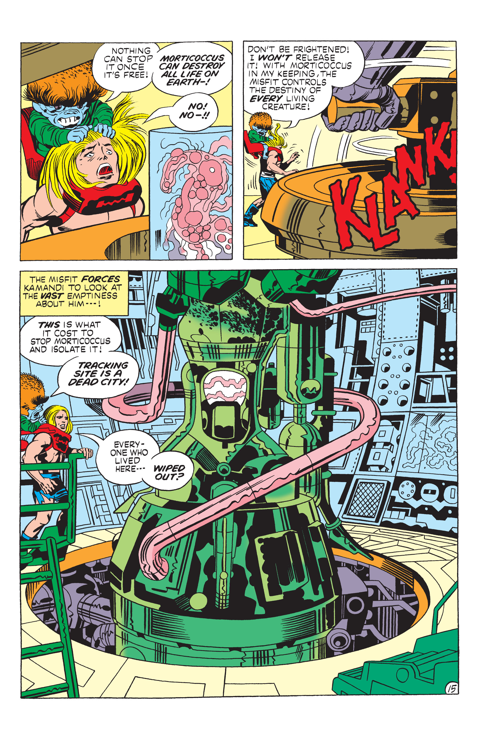 Read online Kamandi, The Last Boy On Earth comic -  Issue #9 - 15