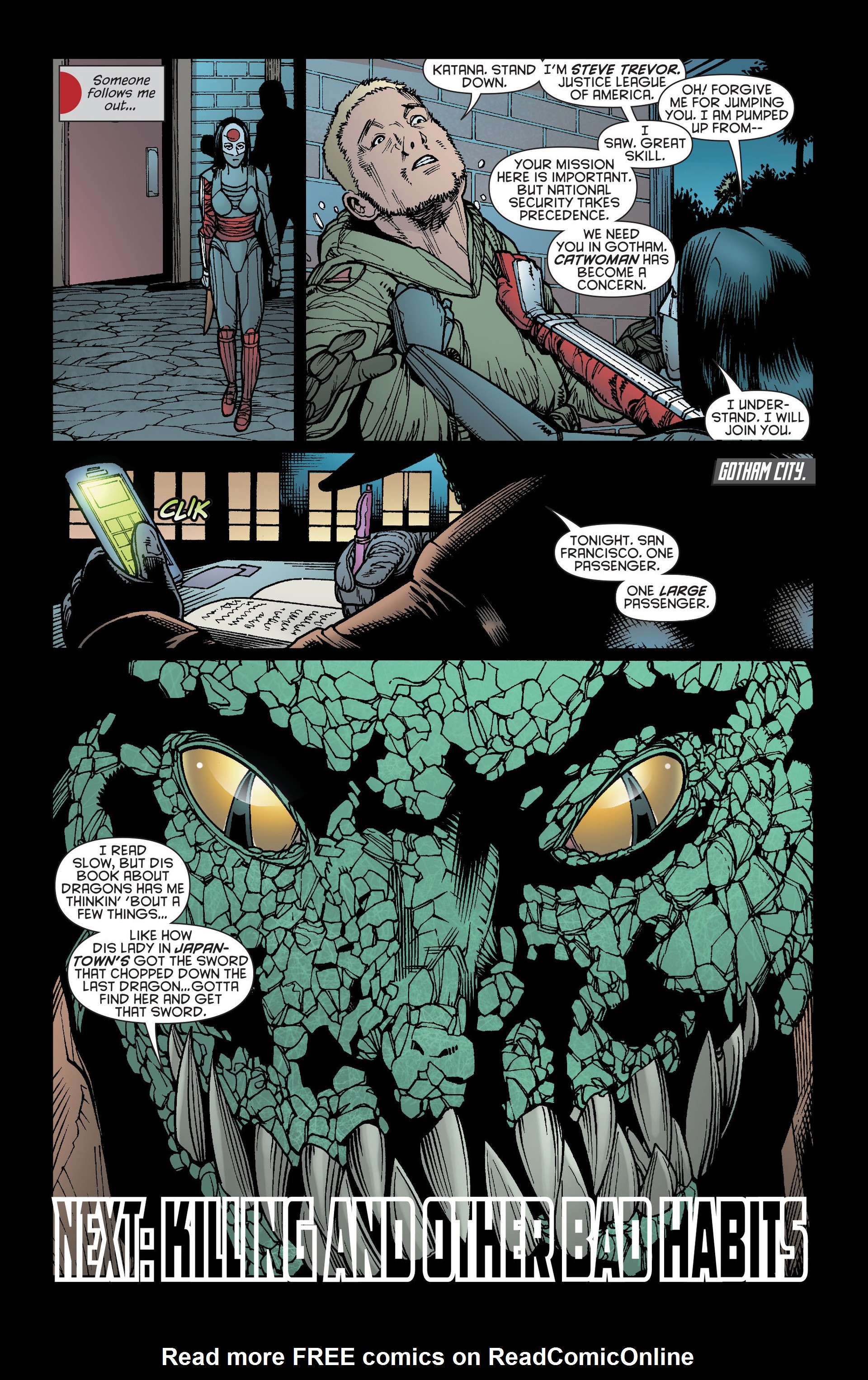 Read online Katana comic -  Issue #2 - 21