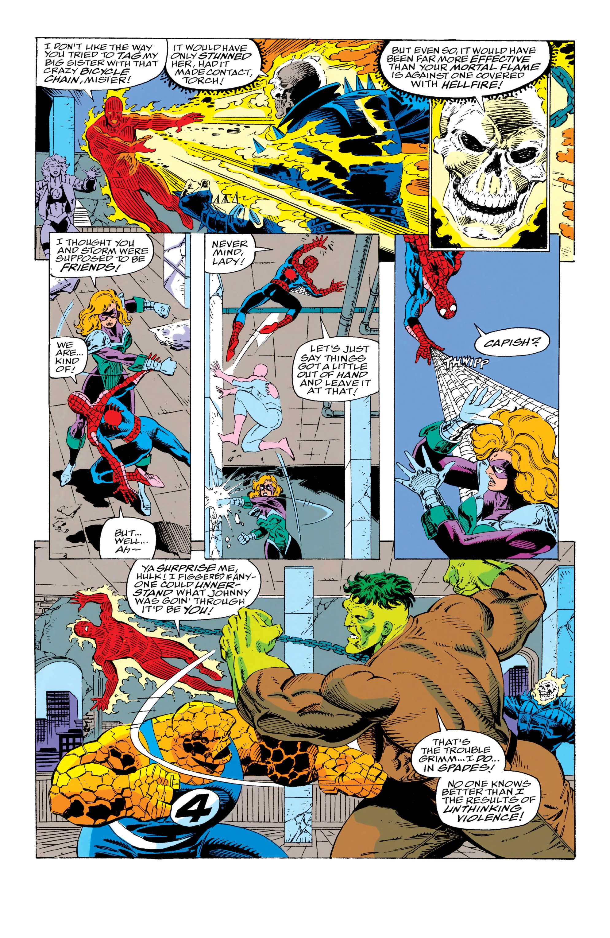 Read online Fantastic Four Epic Collection comic -  Issue # This Flame, This Fury (Part 4) - 55