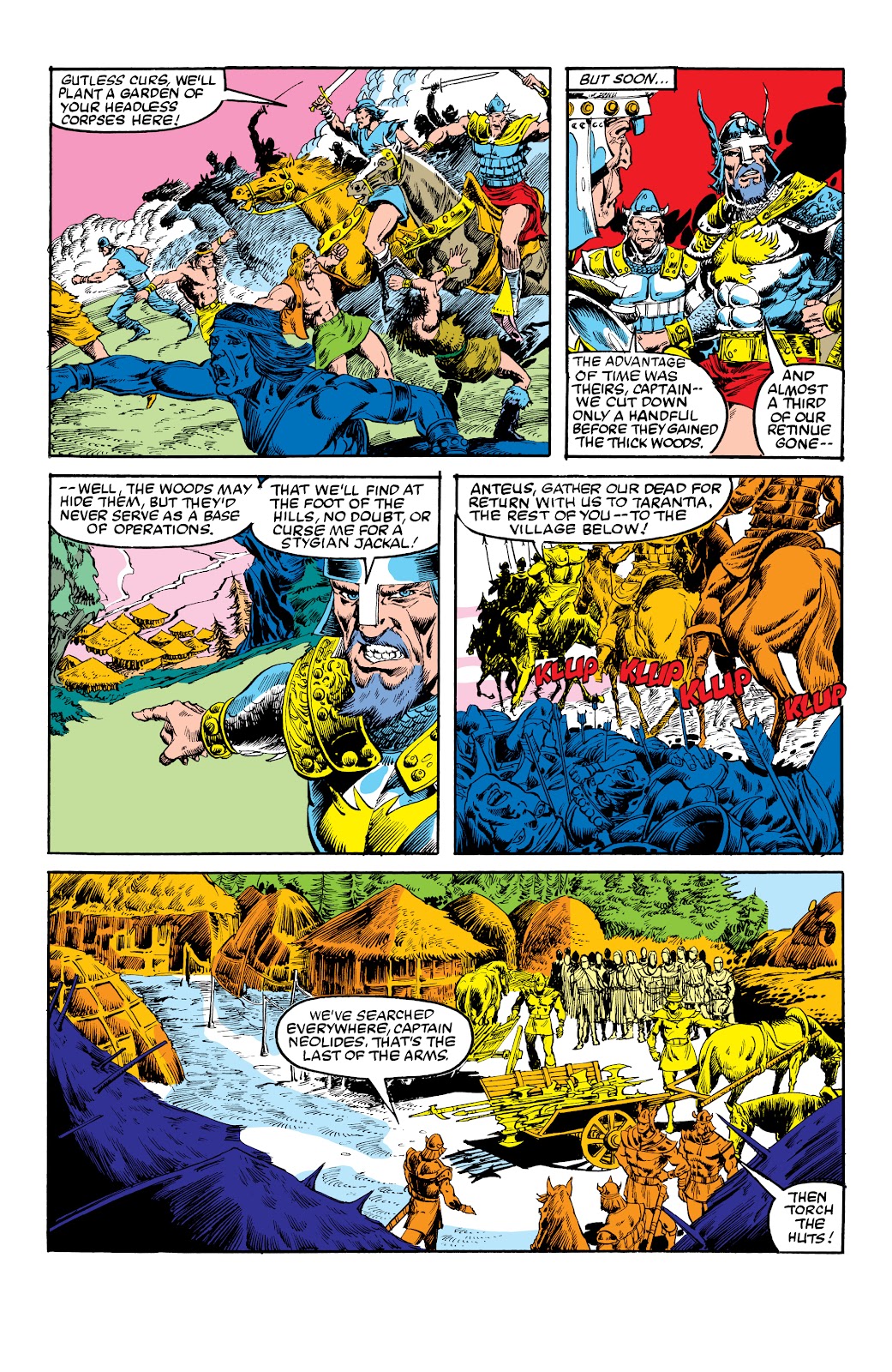 Conan the King: The Original Marvel Years Omnibus issue TPB (Part 6) - Page 97
