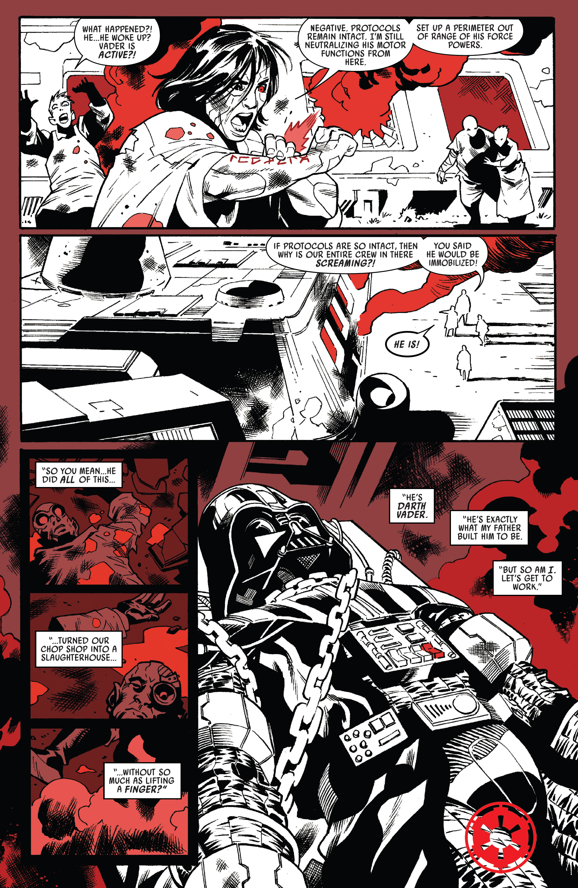 Read online Star Wars: Darth Vader - Black, White & Red comic -  Issue #2 - 8