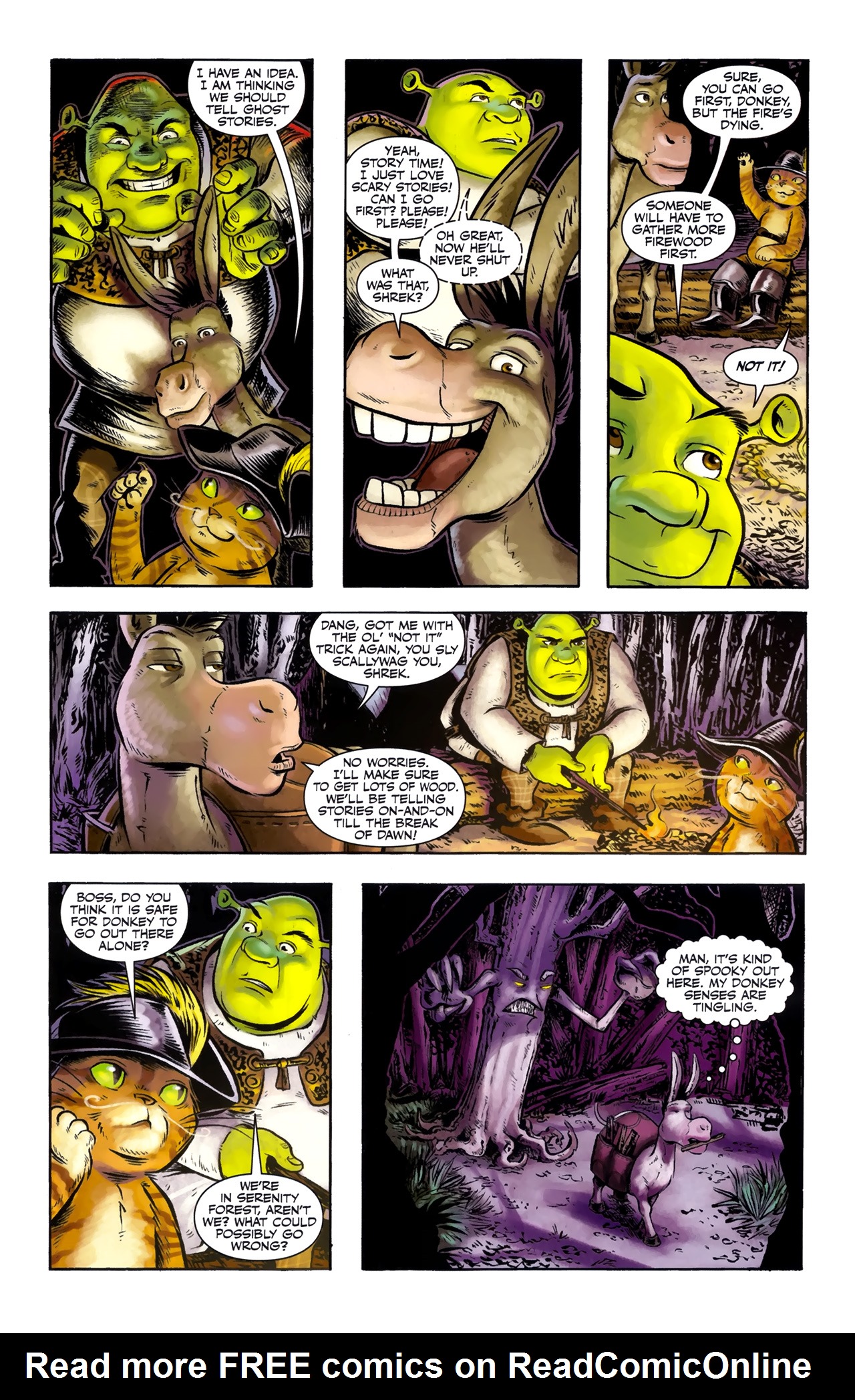 Read online Shrek (2010) comic -  Issue #2 - 11
