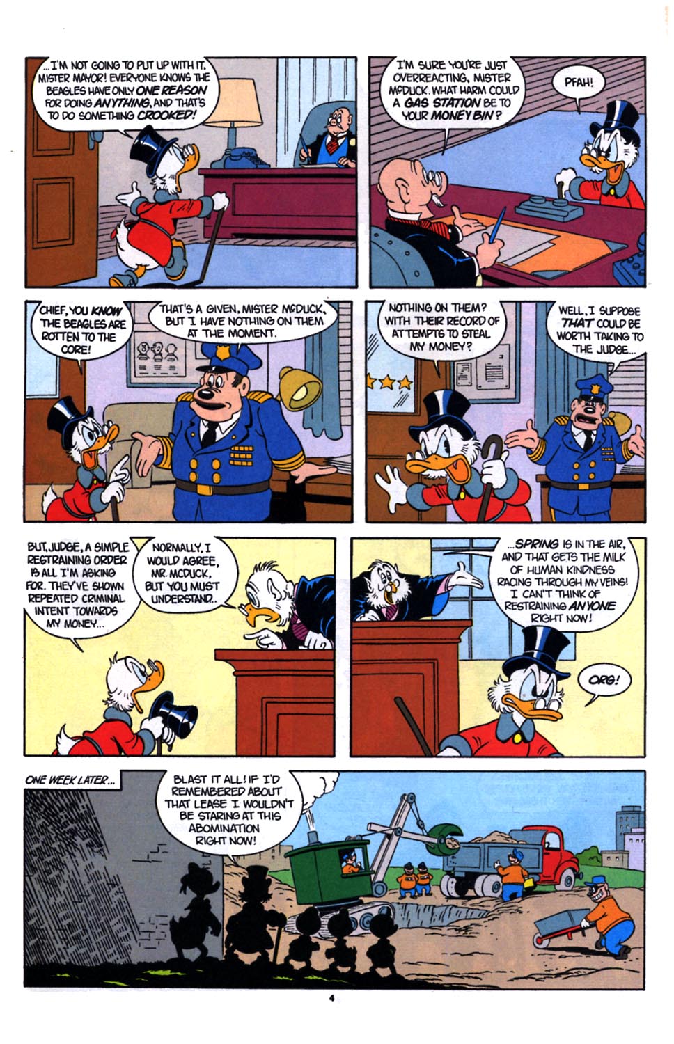 Read online Uncle Scrooge (1953) comic -  Issue #254 - 5