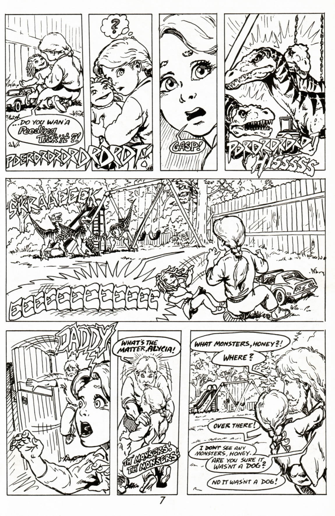 Read online Cavewoman comic -  Issue #2 - 8