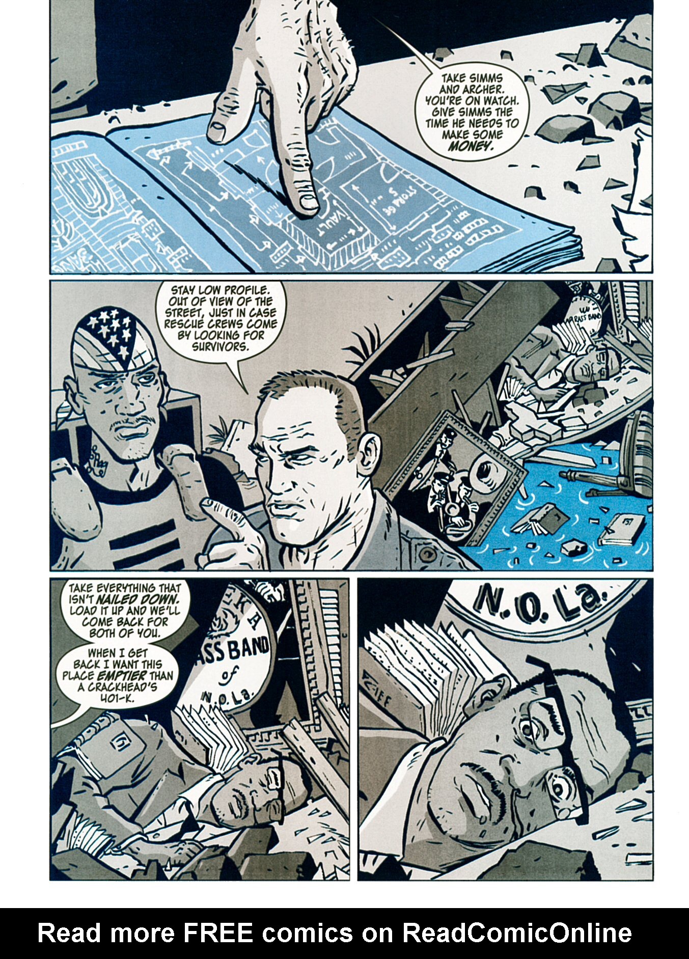 Read online Dark Rain: A New Orleans Story comic -  Issue # TPB - 61