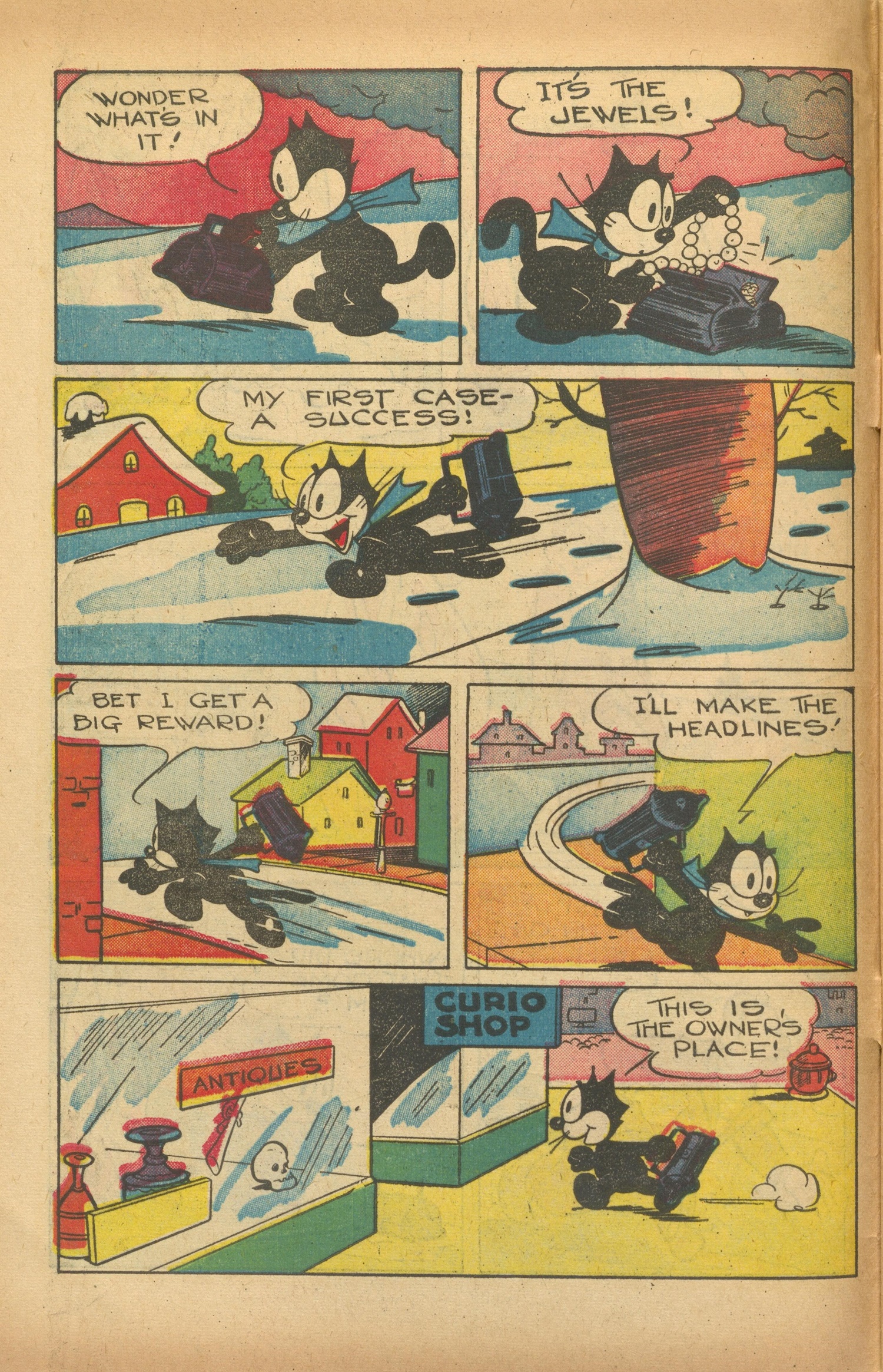 Read online Felix the Cat (1951) comic -  Issue #21 - 8