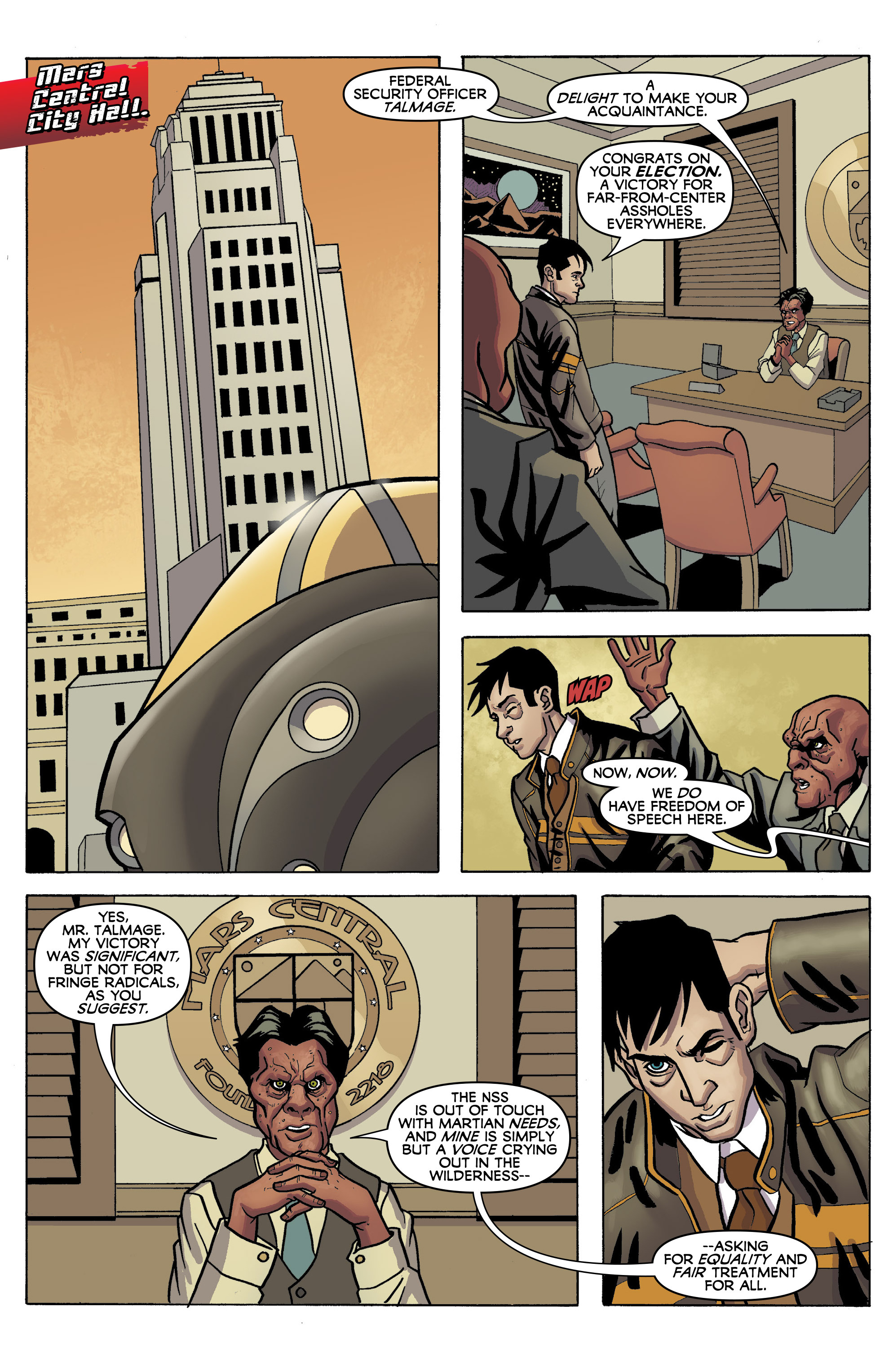 Read online Red City comic -  Issue #2 - 7