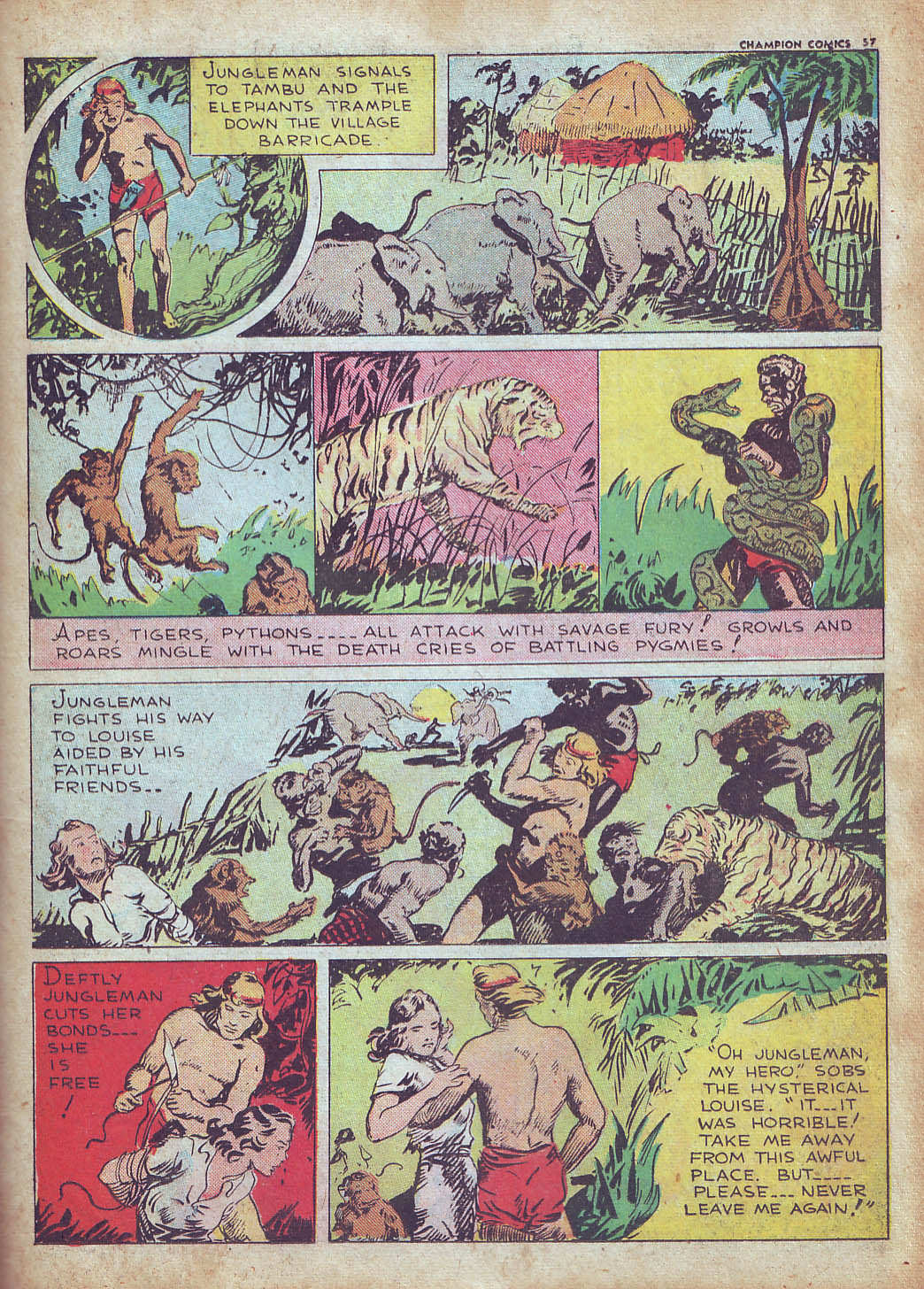 Read online Champion Comics comic -  Issue #4 - 59