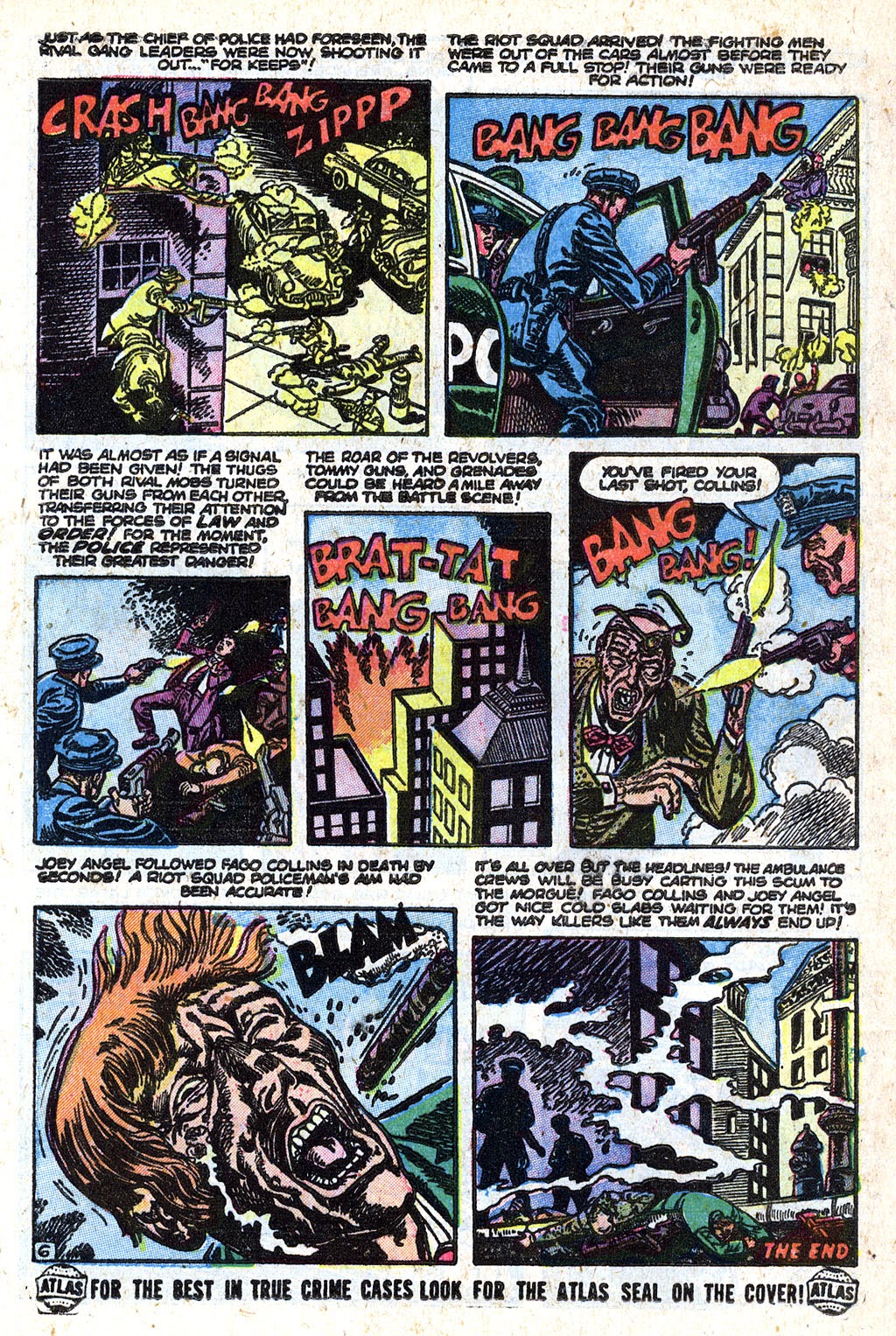 Read online Police Action comic -  Issue #1 - 8