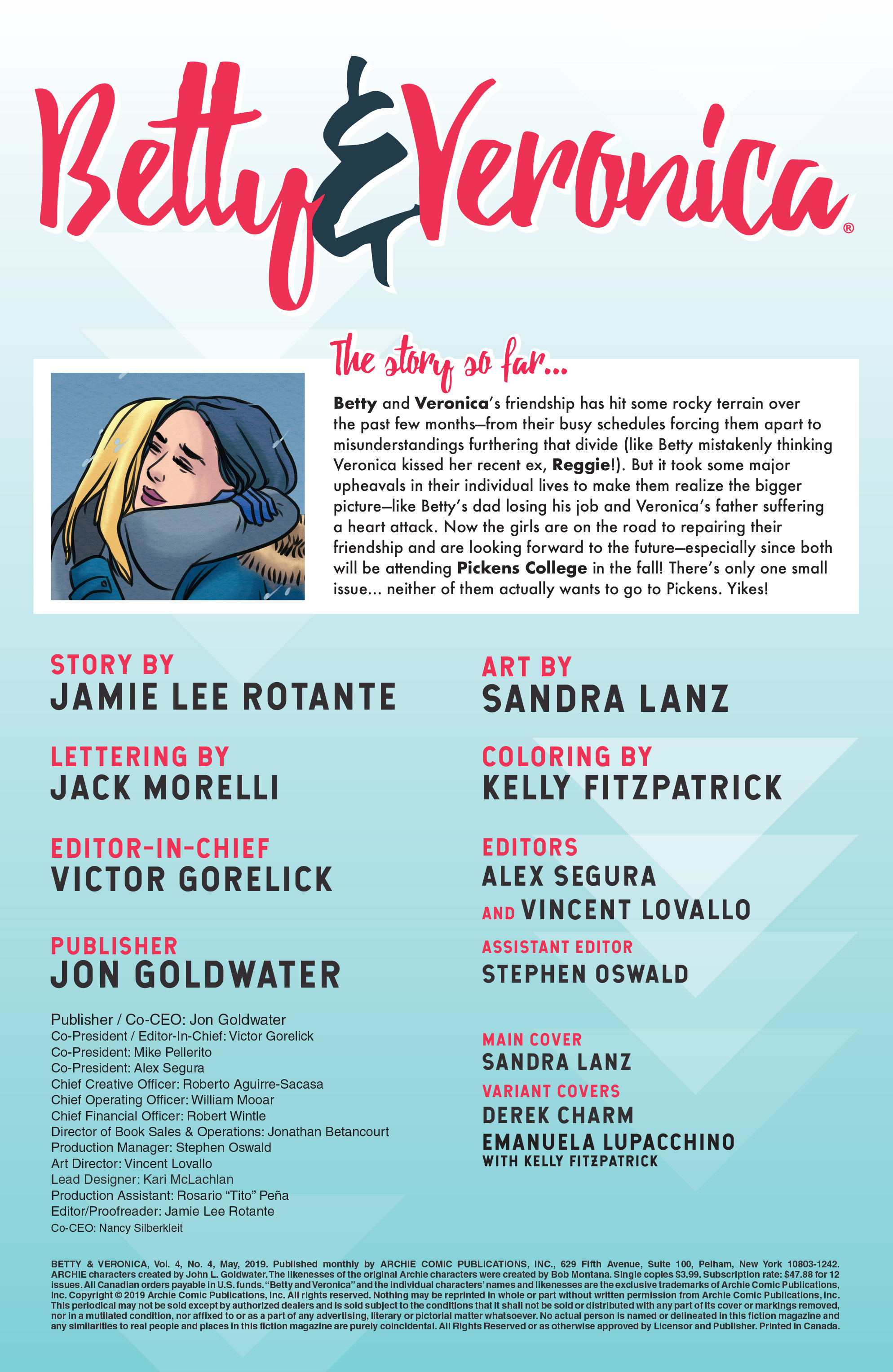 Read online Betty & Veronica (2019) comic -  Issue #4 - 2