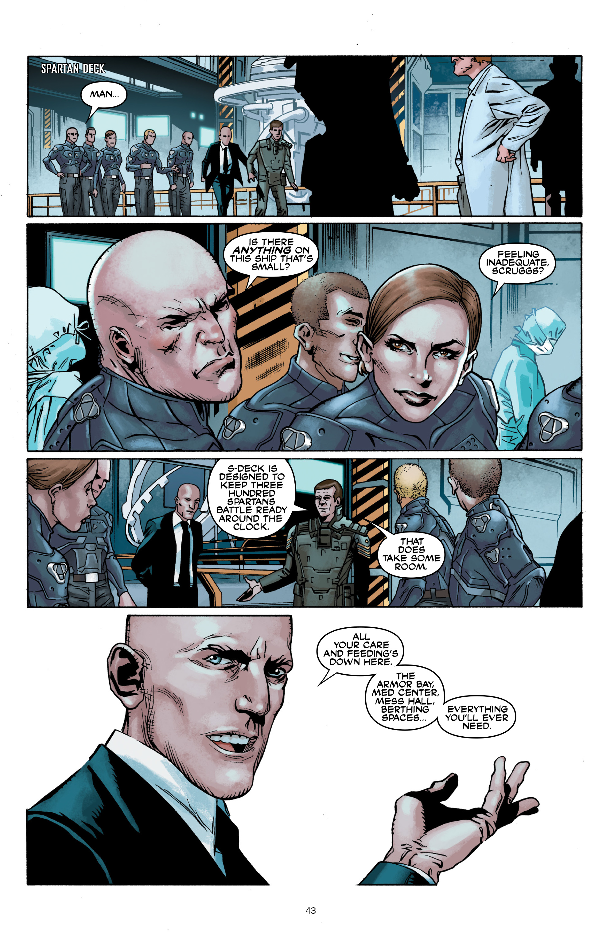 Read online Halo: Initiation comic -  Issue # _TPB - 43