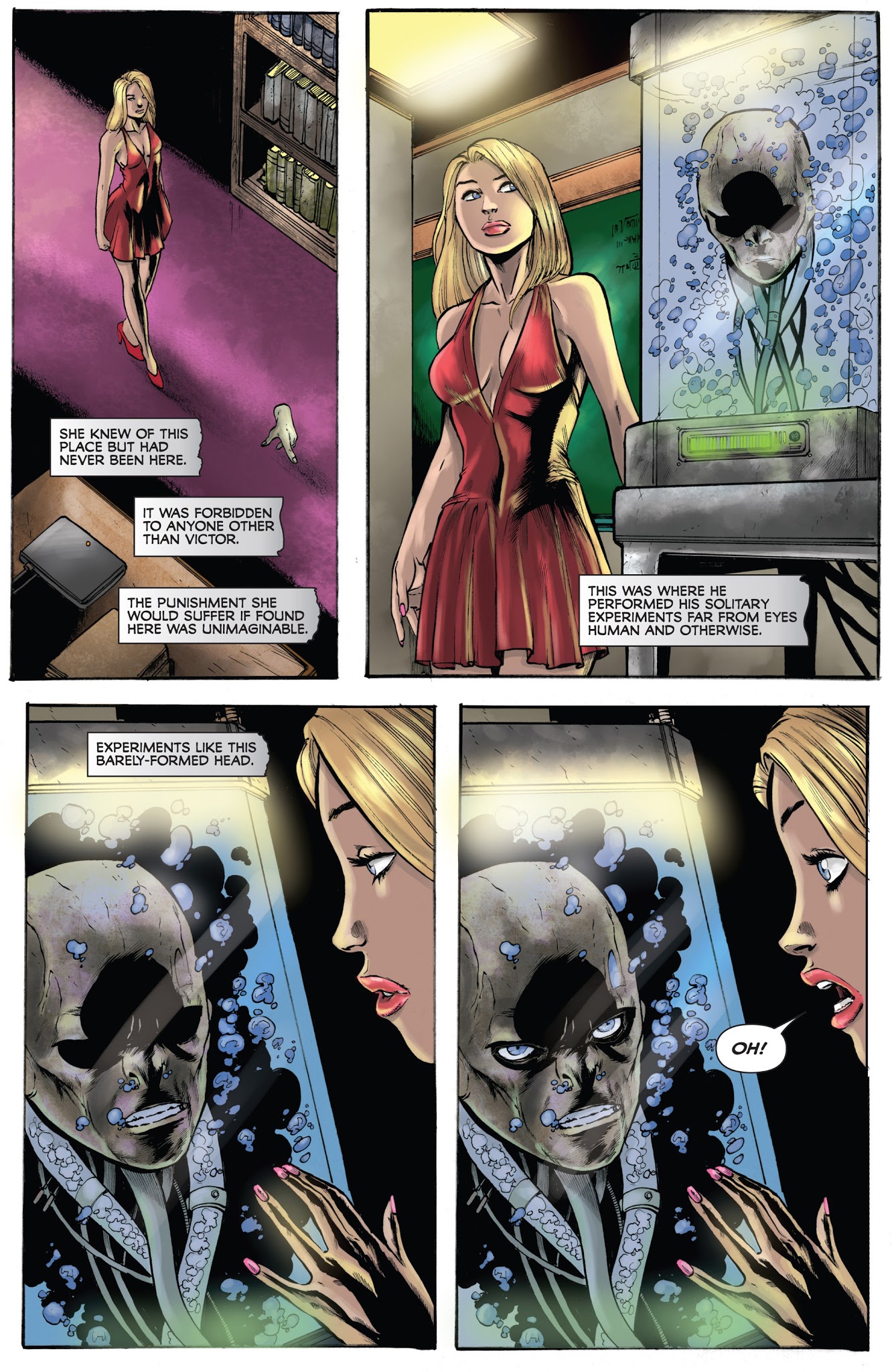 Read online Dean Koontz's Frankenstein: Prodigal Son (2010) comic -  Issue #1 - 23