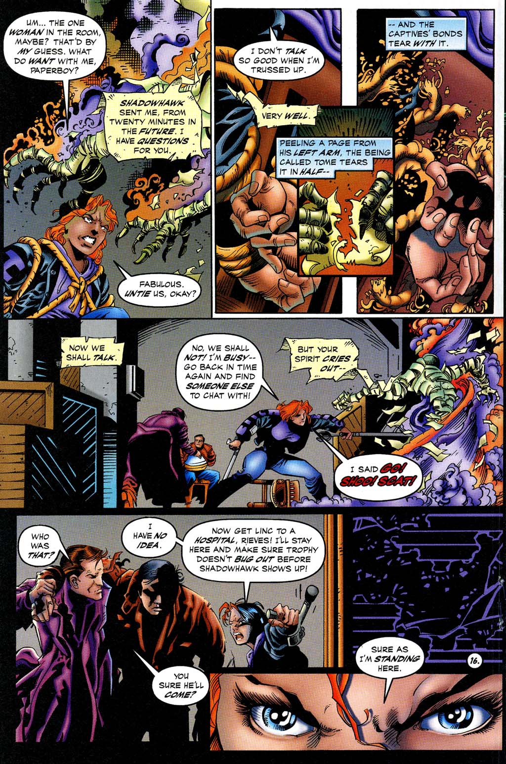 Read online The New Shadowhawk comic -  Issue #3 - 18