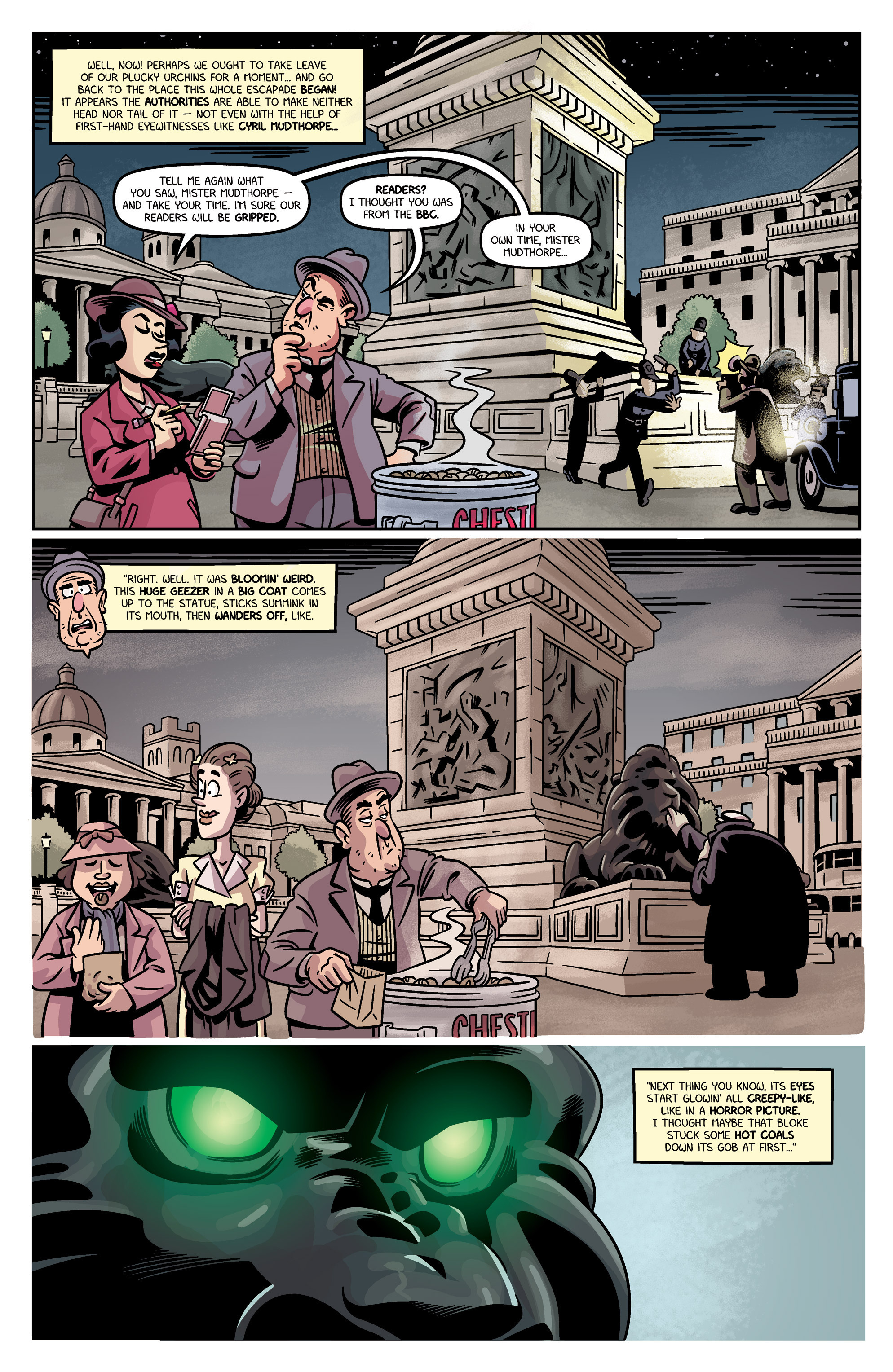 Read online The Baker Street Peculiars comic -  Issue #1 - 9
