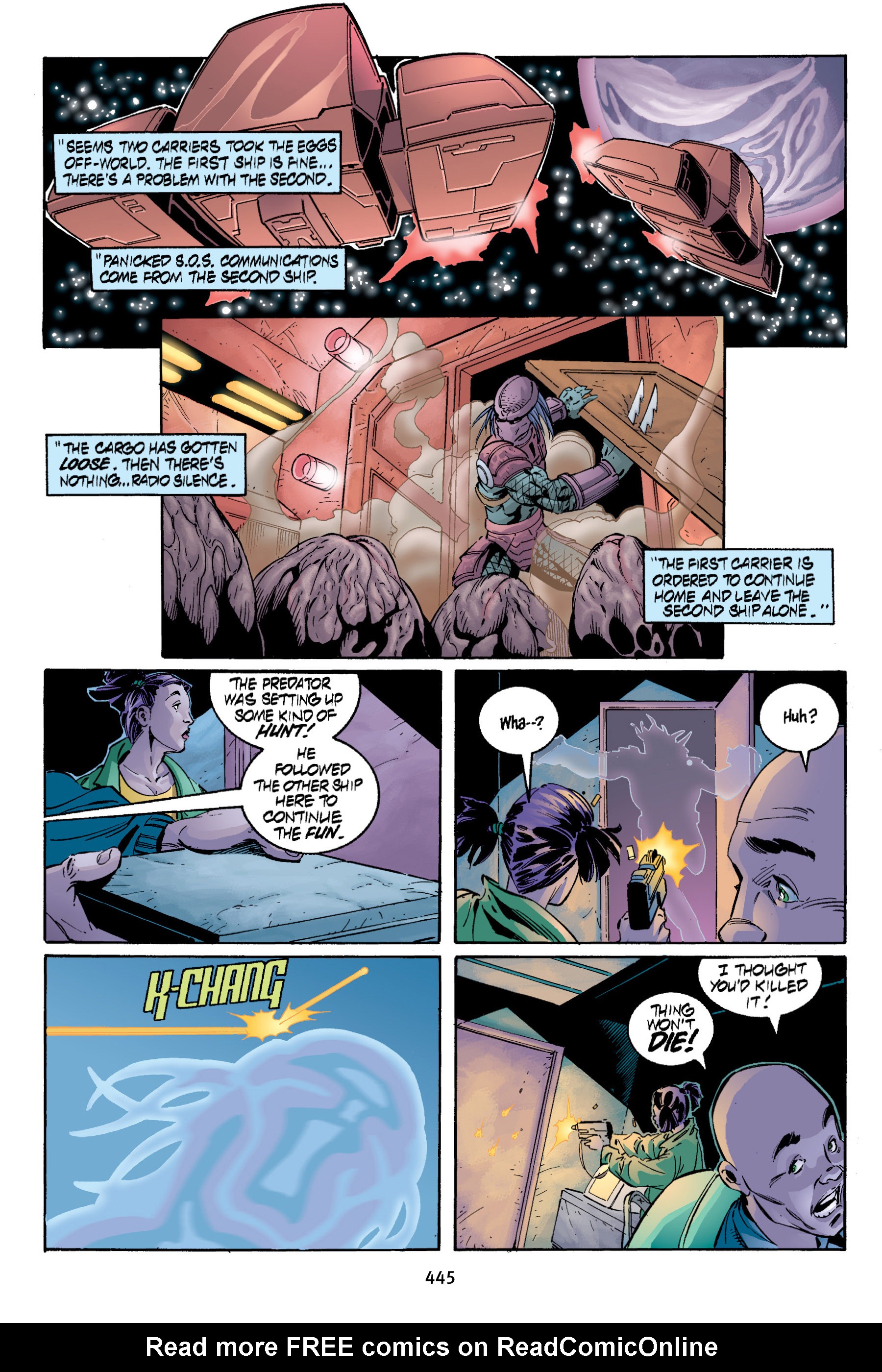 Read online Aliens vs. Predator Omnibus comic -  Issue # _TPB 2 Part 4 - 107